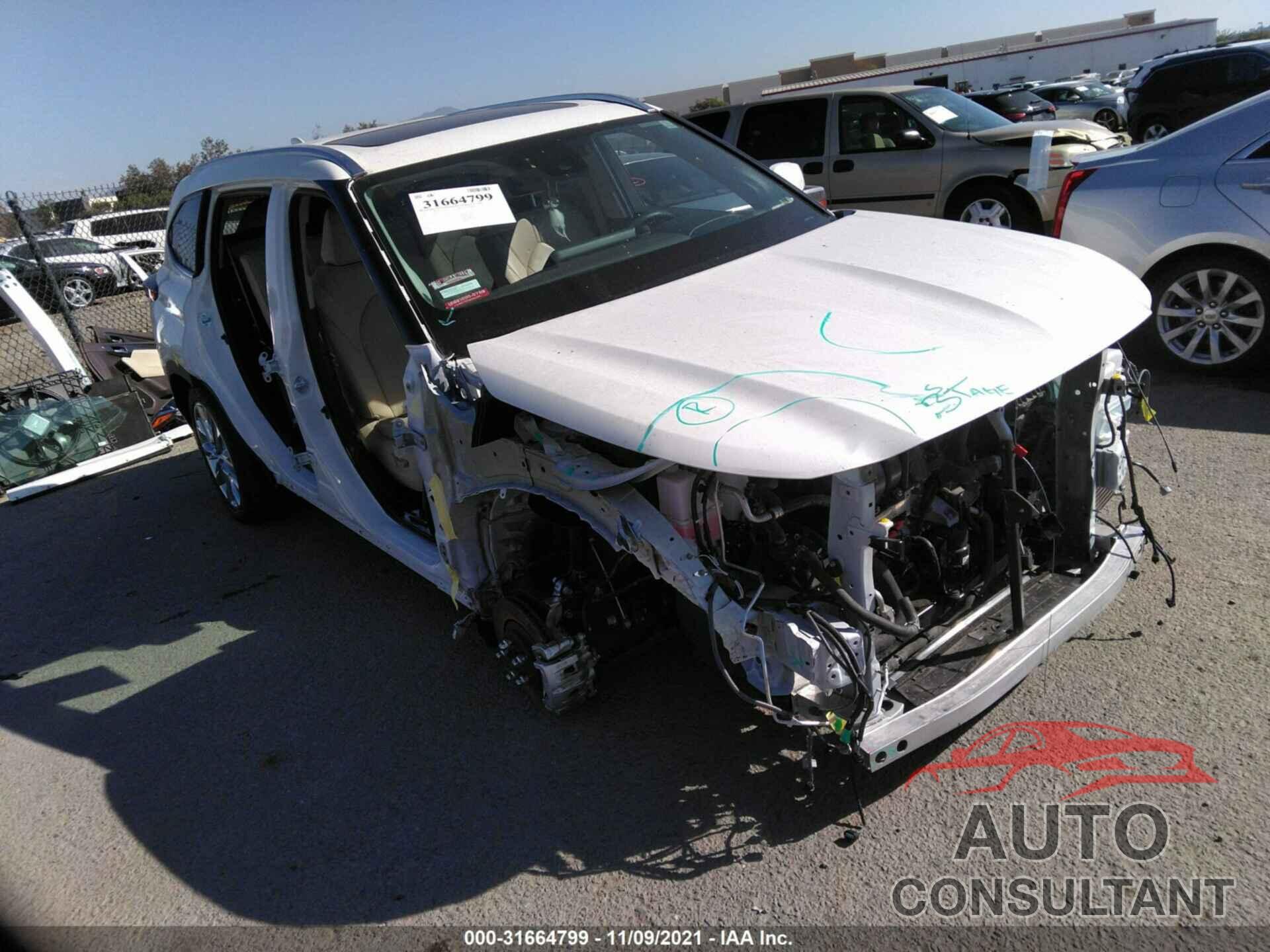 TOYOTA HIGHLANDER 2020 - 5TDYARAH5LS001977