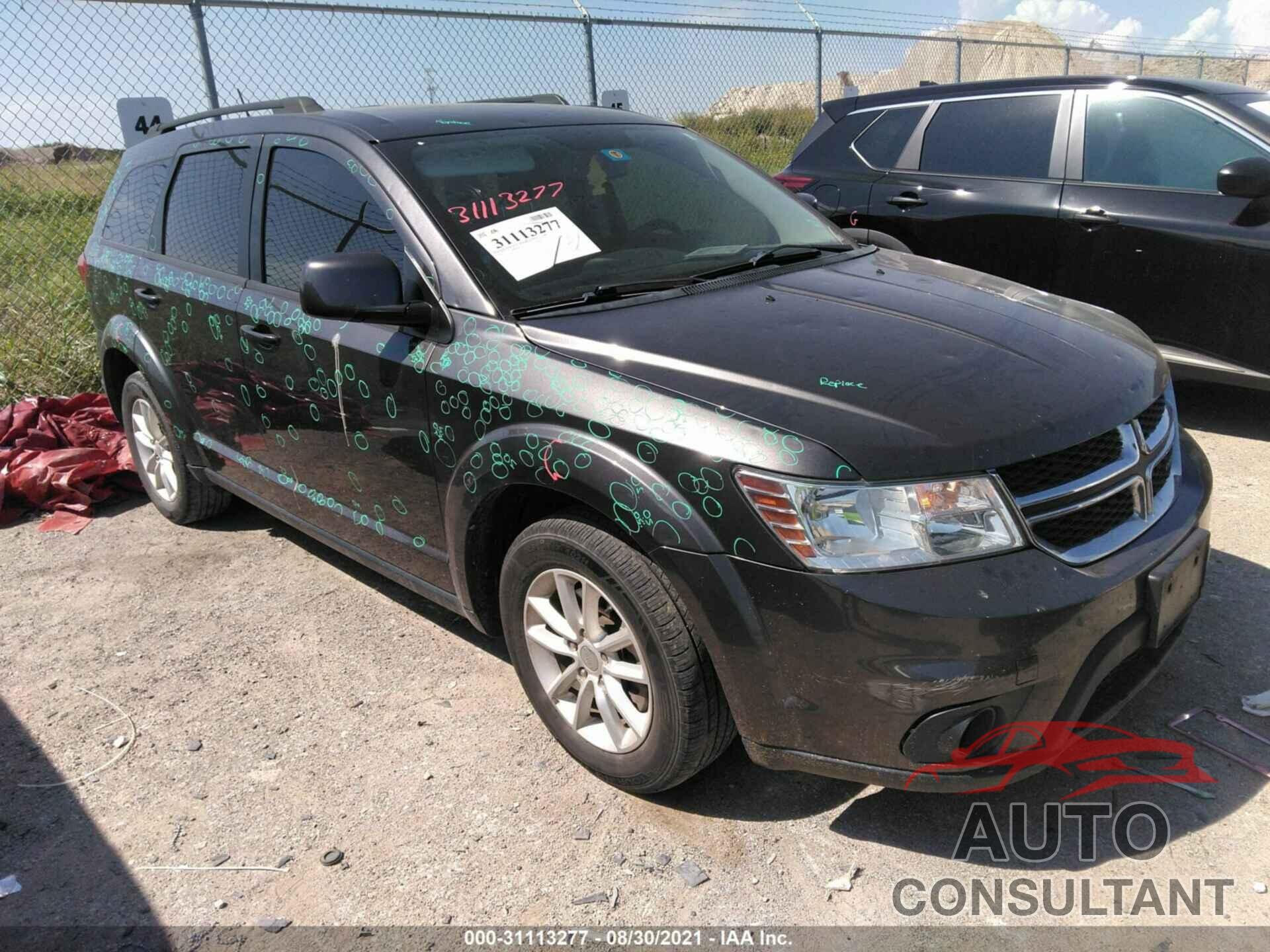 DODGE JOURNEY 2017 - 3C4PDCBB5HT508000