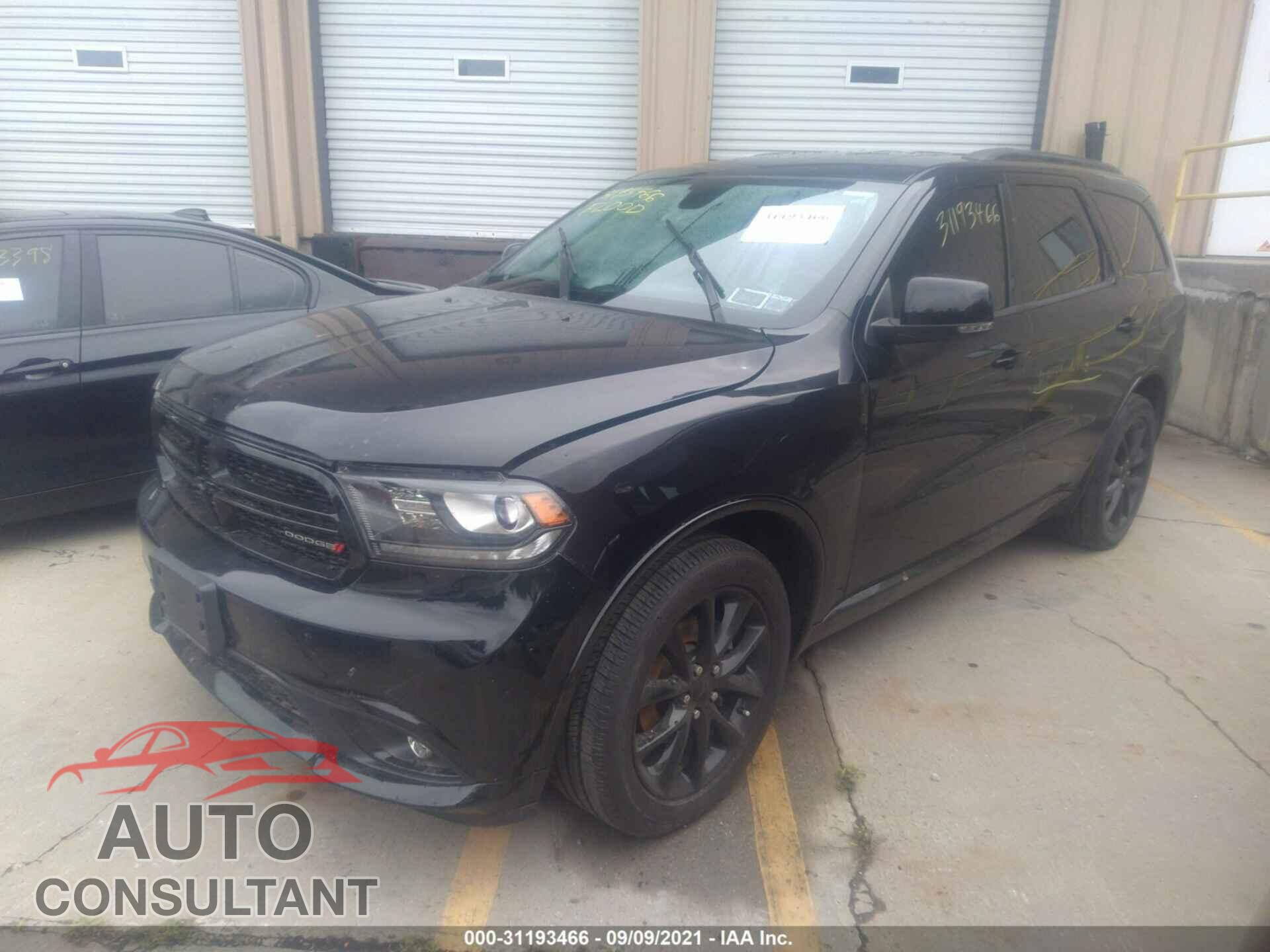 DODGE DURANGO 2017 - 1C4RDJDGXHC907096