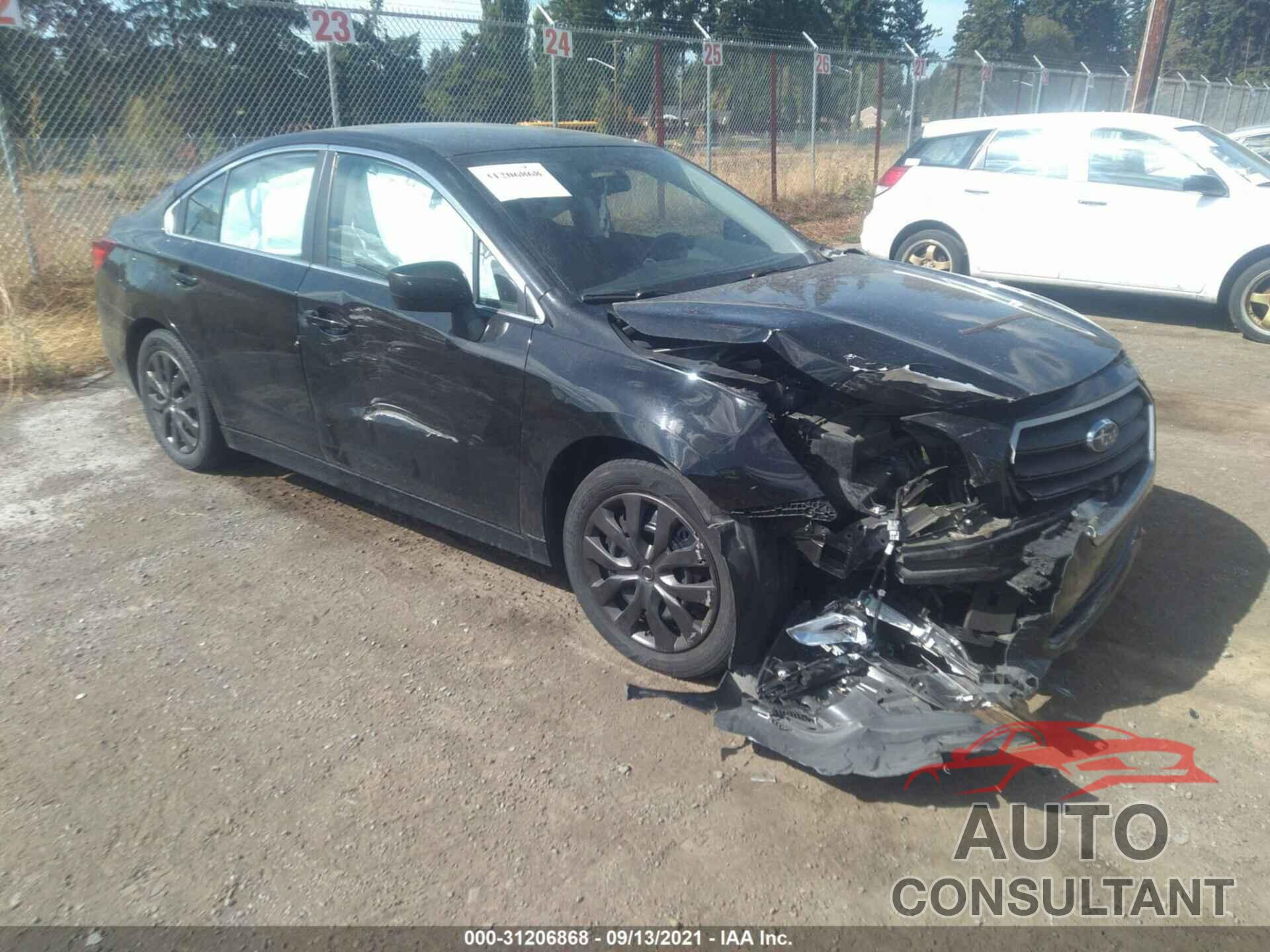 SUBARU LEGACY 2016 - 4S3BNAA62G3052015