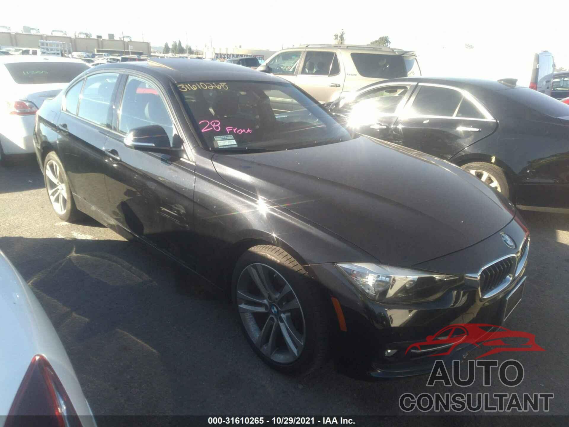 BMW 3 SERIES 2016 - WBA8E9G57GNT46079