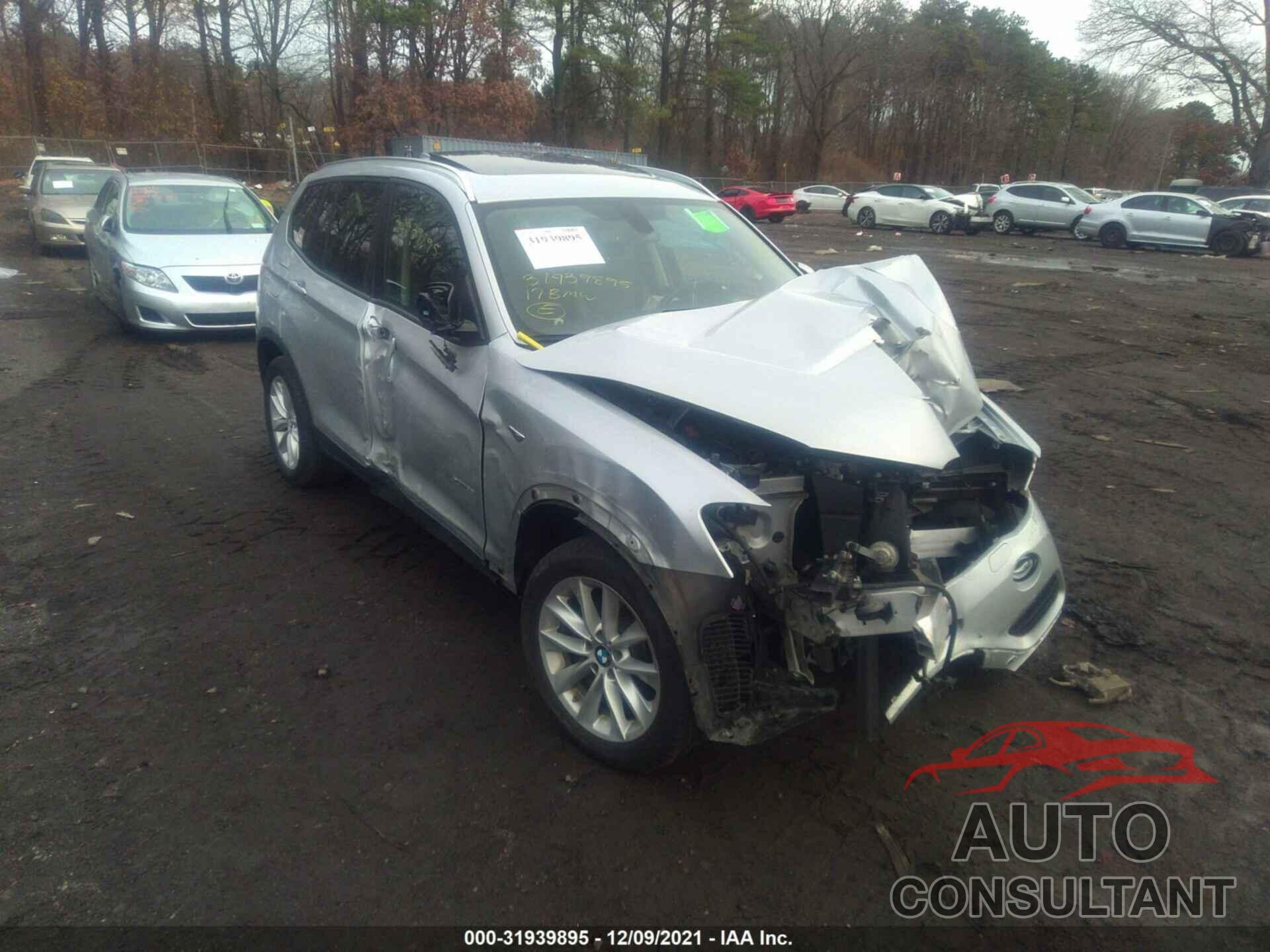BMW X3 2017 - 5UXWX9C33H0T17362
