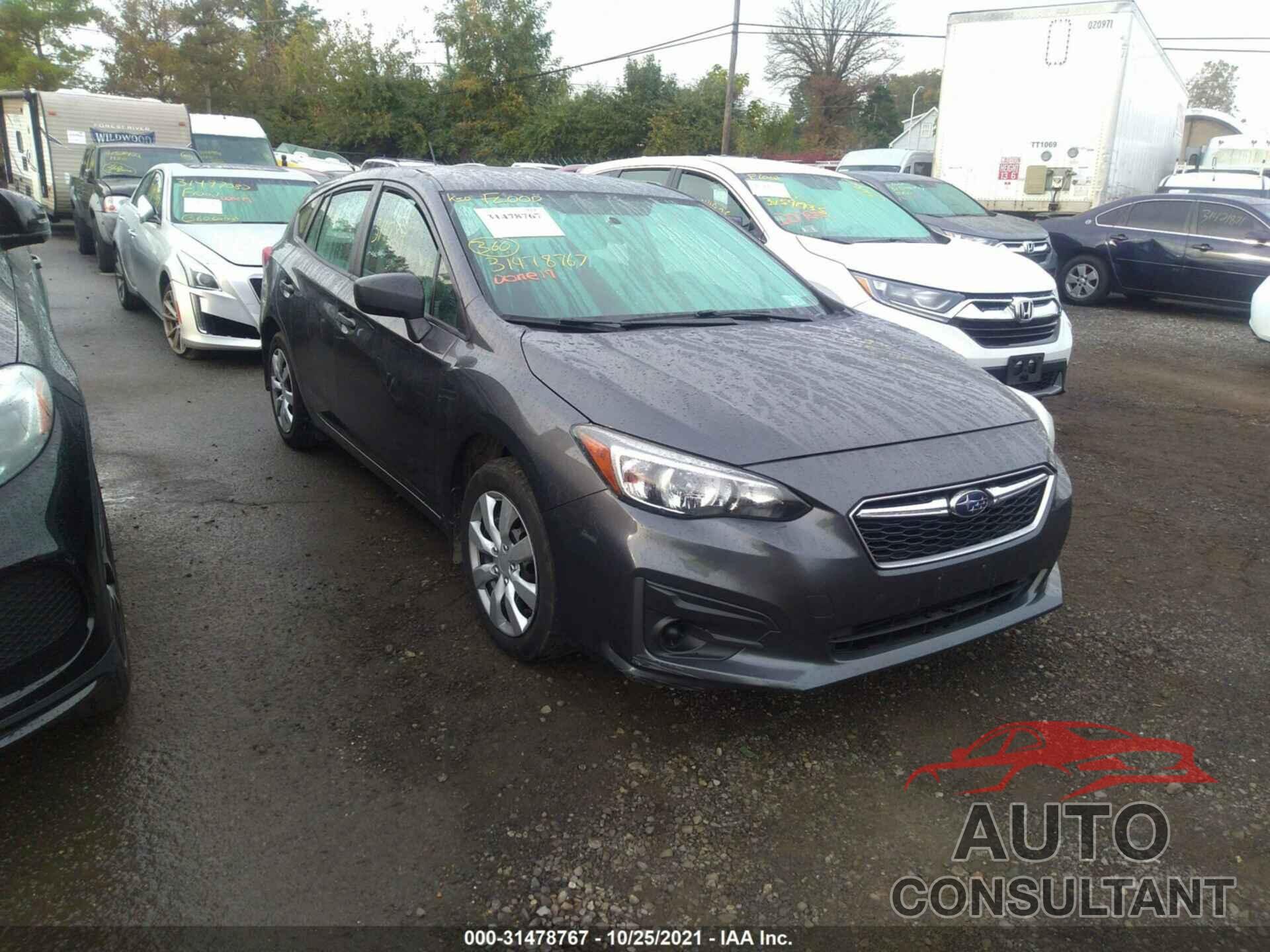 SUBARU IMPREZA 2018 - 4S3GTAA69J3709766