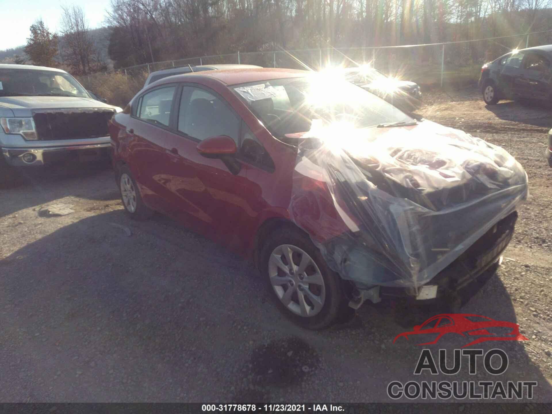 KIA RIO 2017 - KNADM4A39H6012806