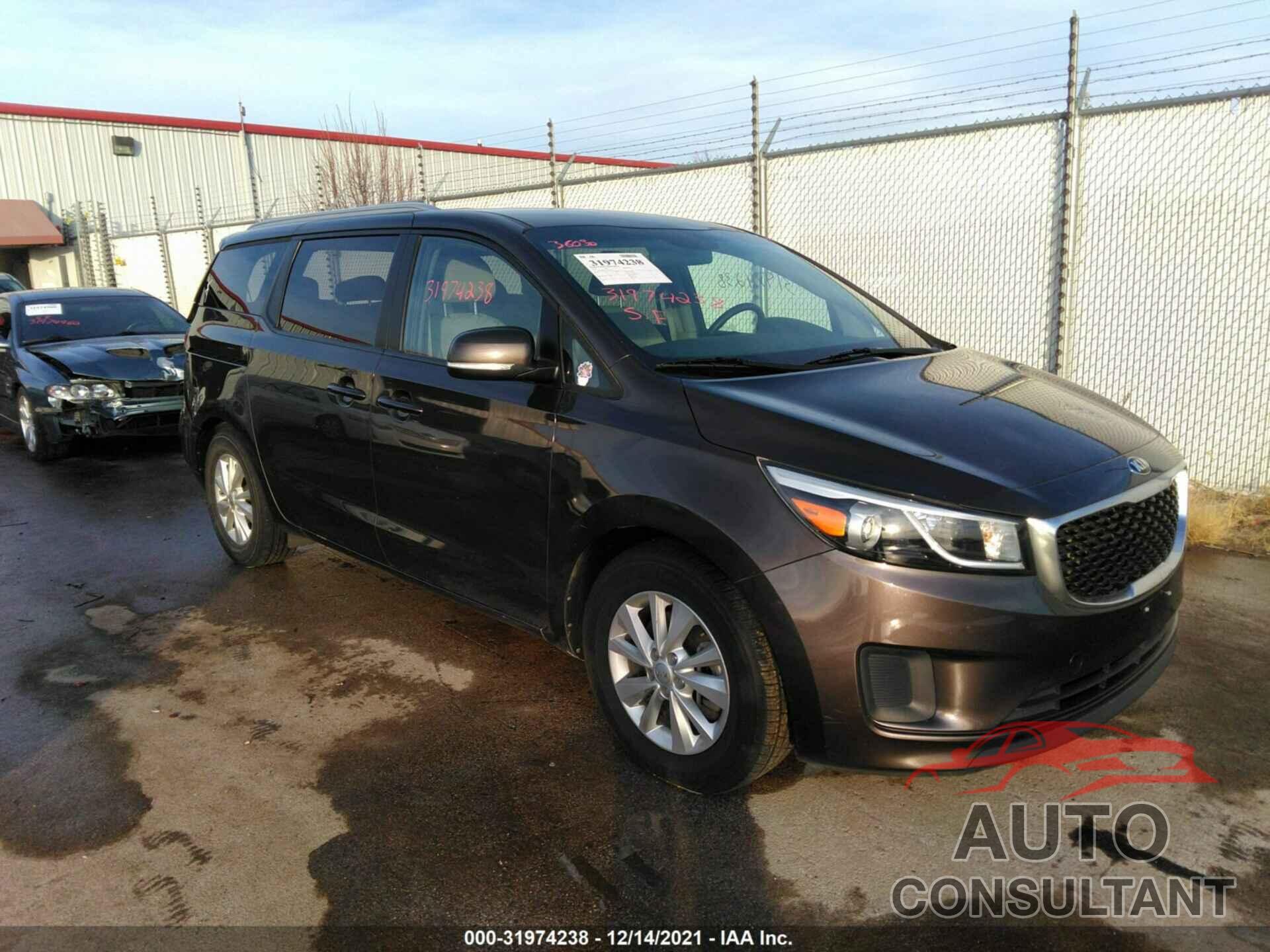 KIA SEDONA 2016 - KNDMB5C10G6151537