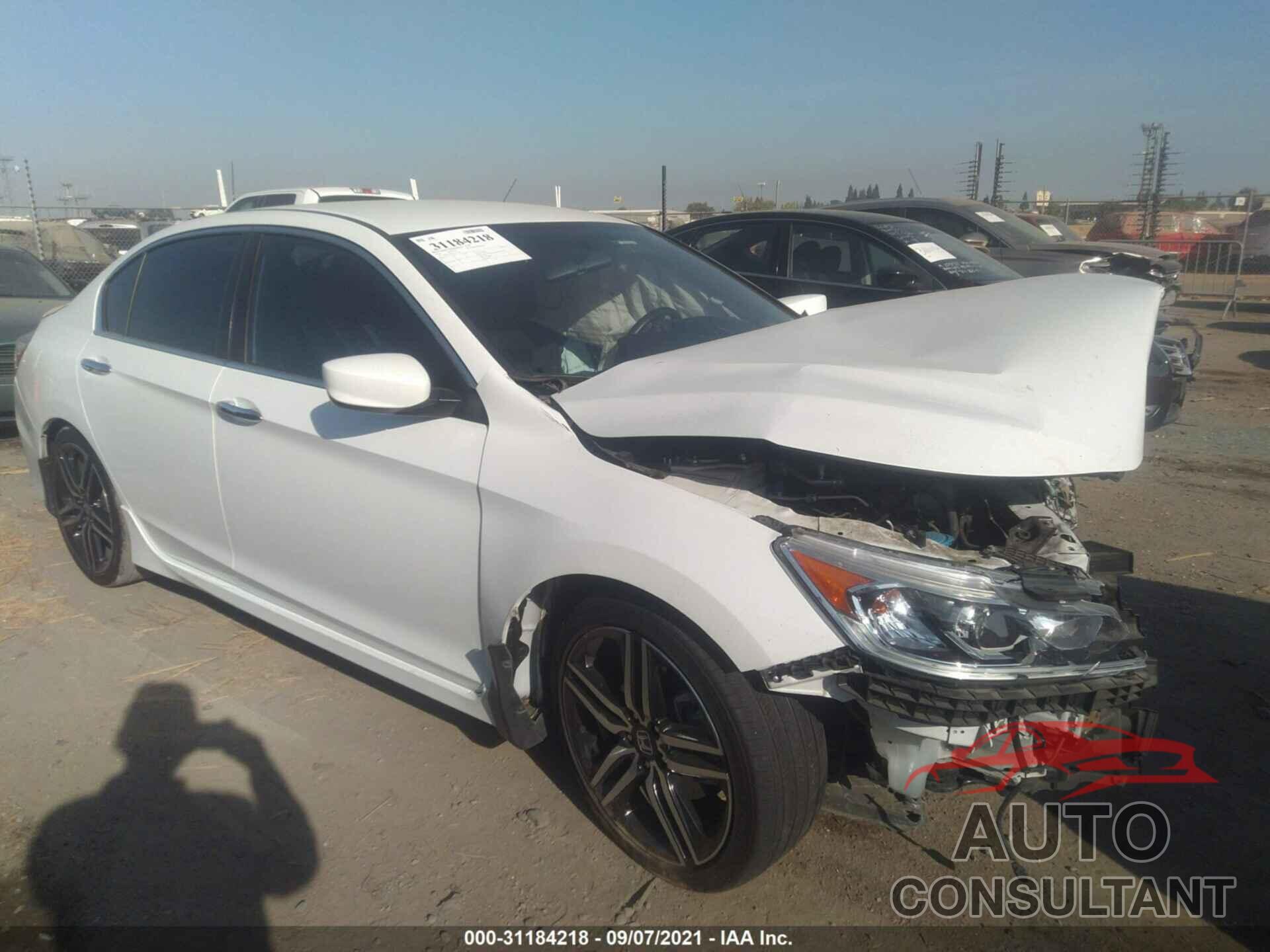 HONDA ACCORD SEDAN 2016 - 1HGCR2F58GA141082