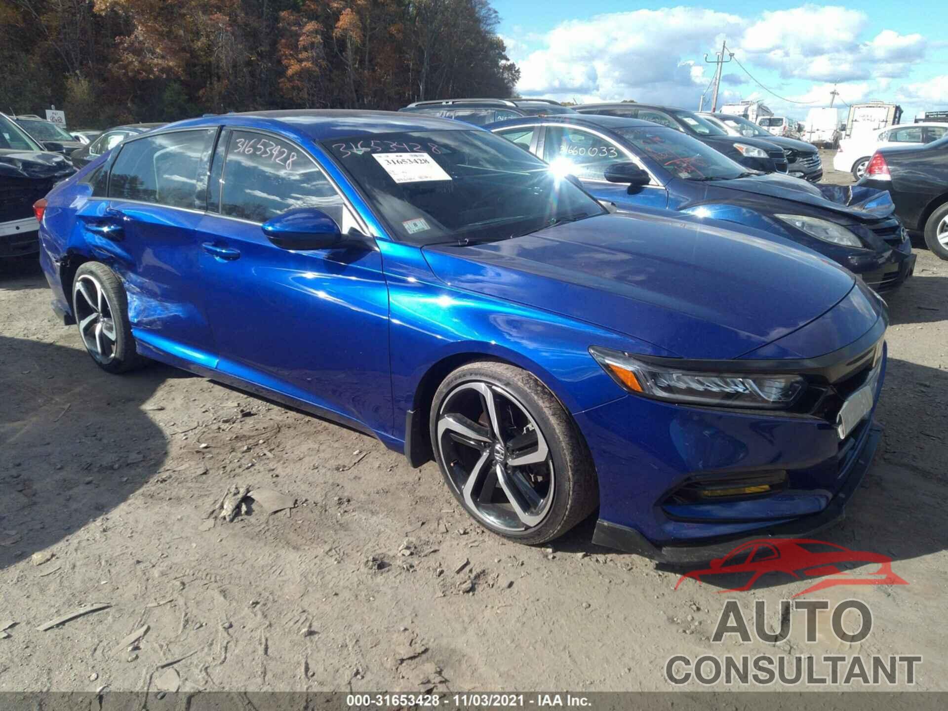 HONDA ACCORD SEDAN 2019 - 1HGCV1F34KA021776