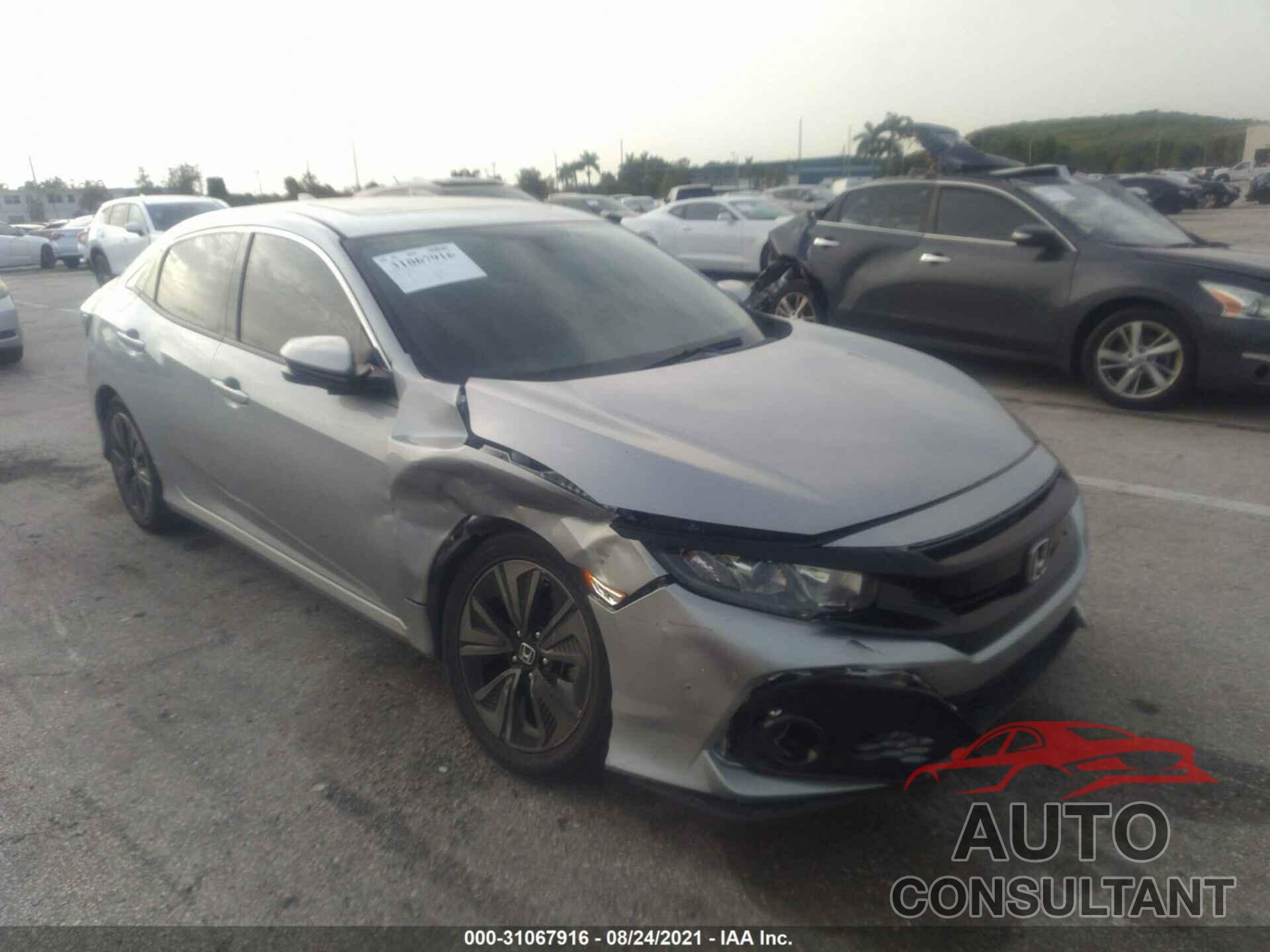 HONDA CIVIC HATCHBACK 2018 - SHHFK7H58JU215950