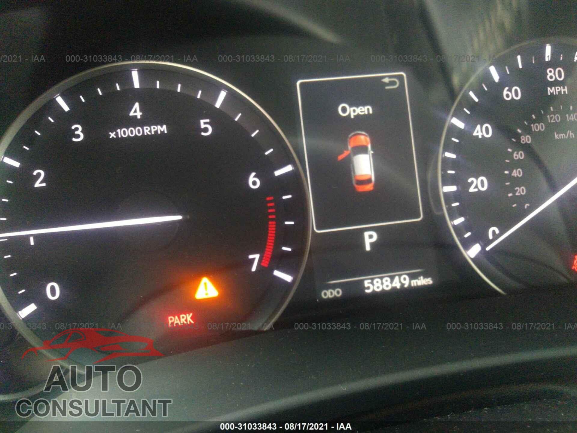 LEXUS RX 2017 - 2T2BZMCA0HC055572