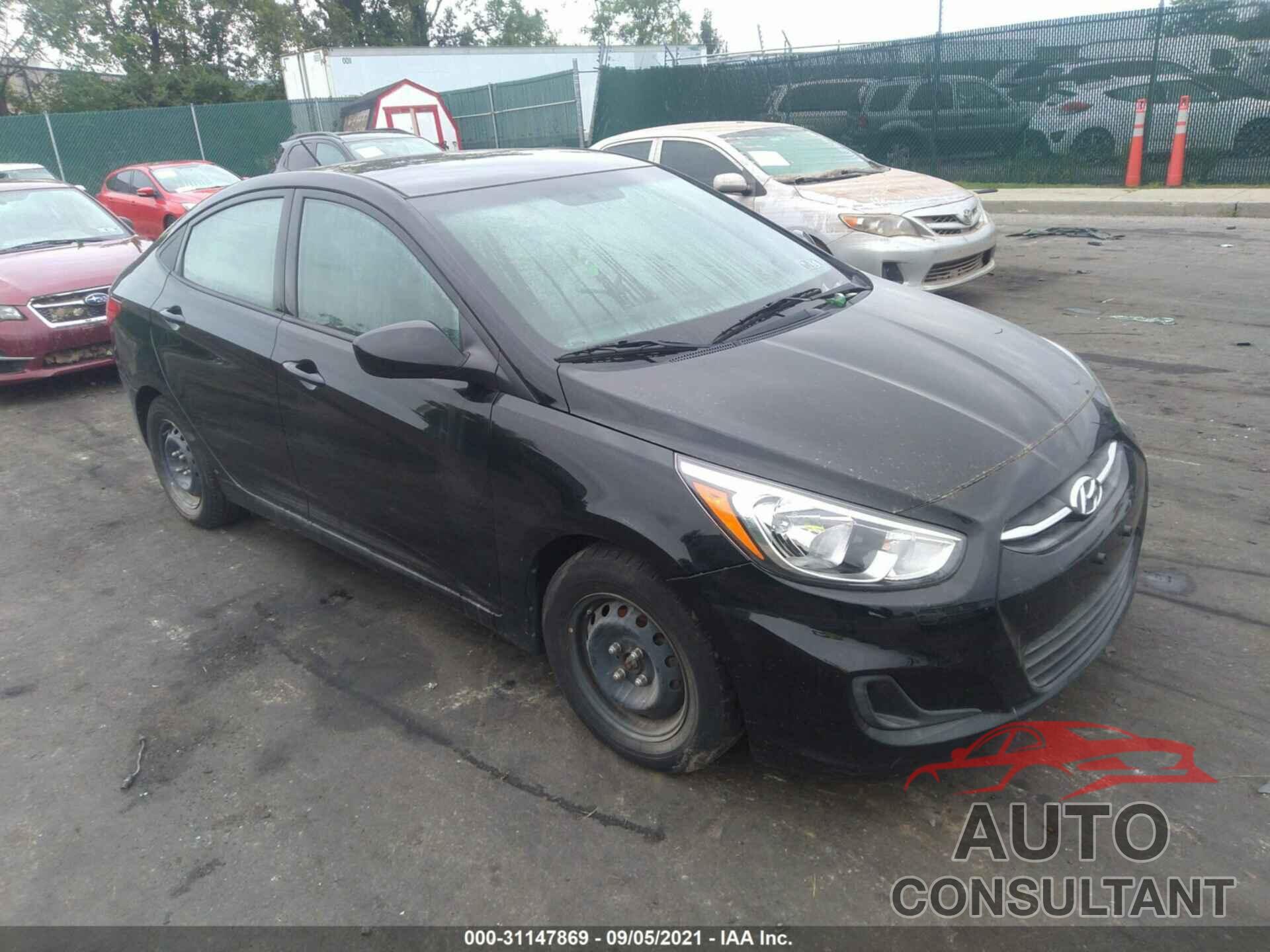 HYUNDAI ACCENT 2017 - KMHCT4AE4HU375461