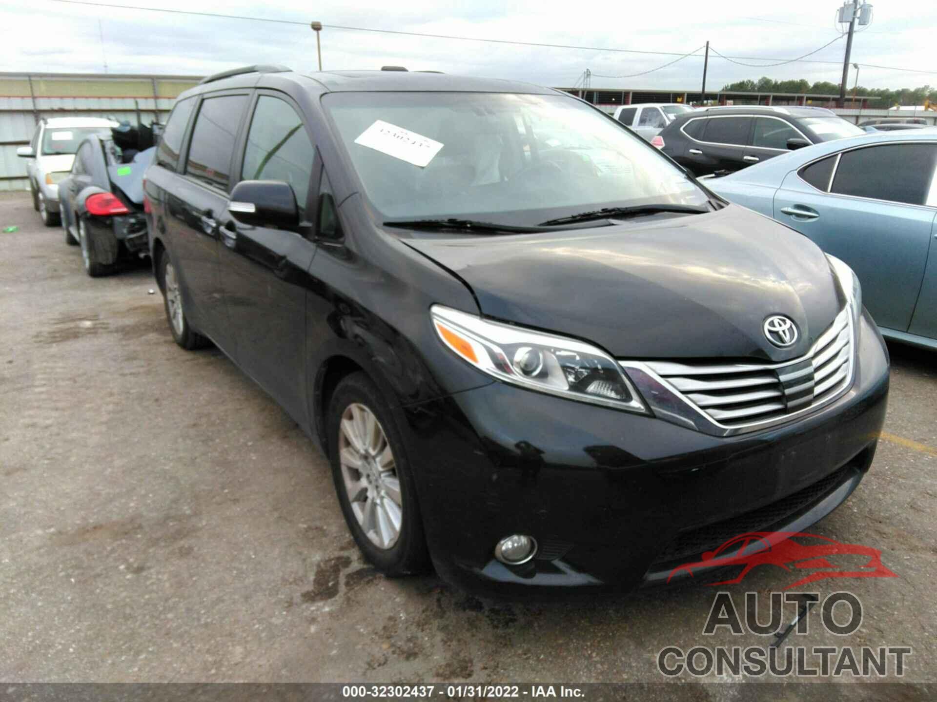 TOYOTA SIENNA 2017 - 5TDYZ3DC7HS853552