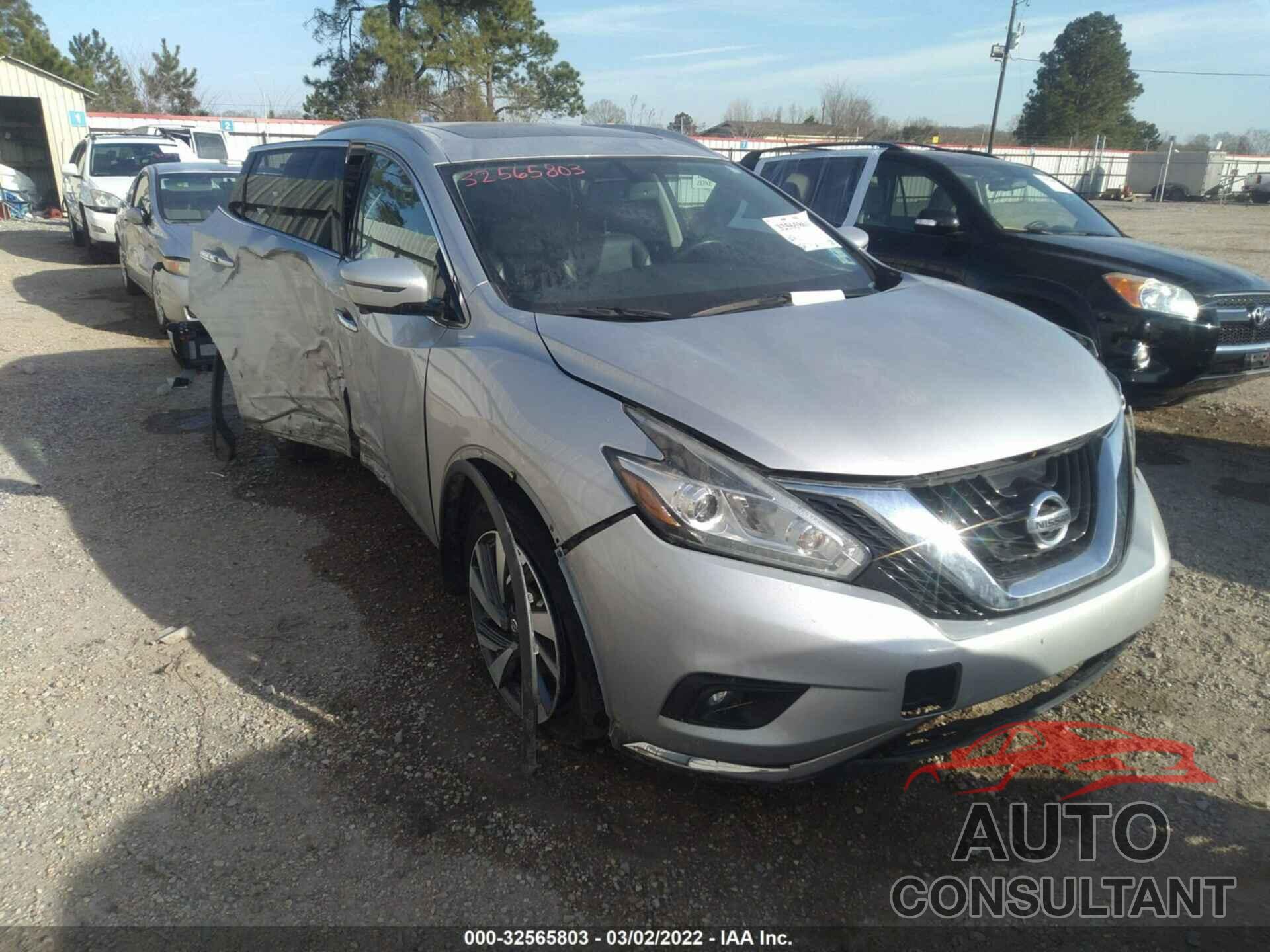 NISSAN MURANO 2016 - 5N1AZ2MG3GN170083