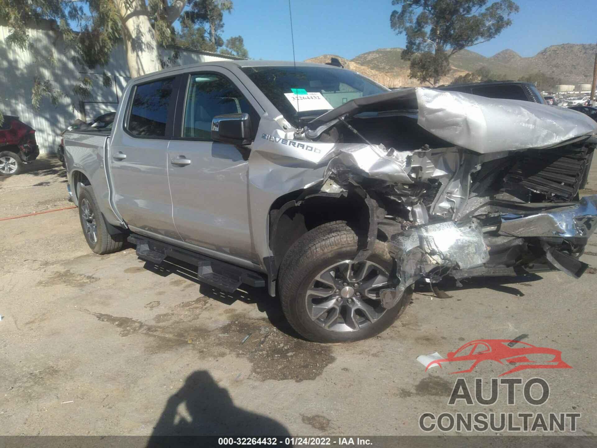 CHEVROLET SILVERADO 1500 2021 - 3GCPWCED6MG240617
