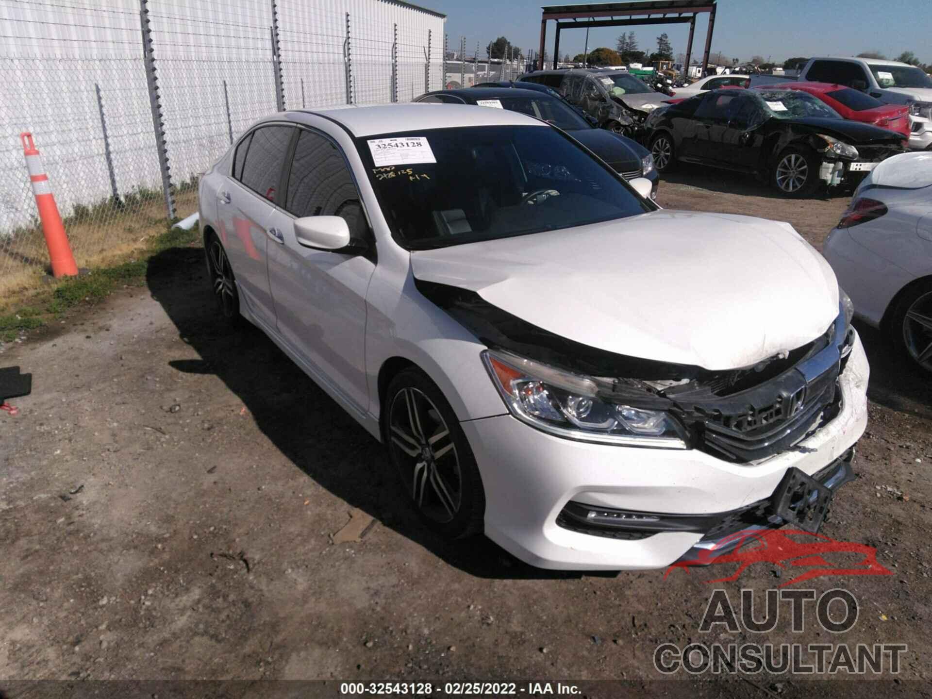 HONDA ACCORD SEDAN 2017 - 1HGCR2F10HA000991