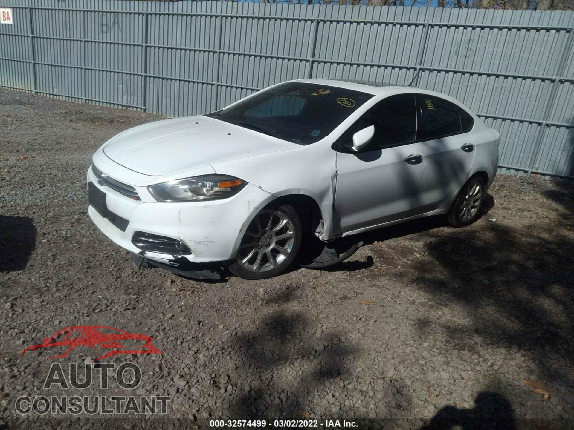DODGE DART 2016 - 1C3CDFCB8GD517233