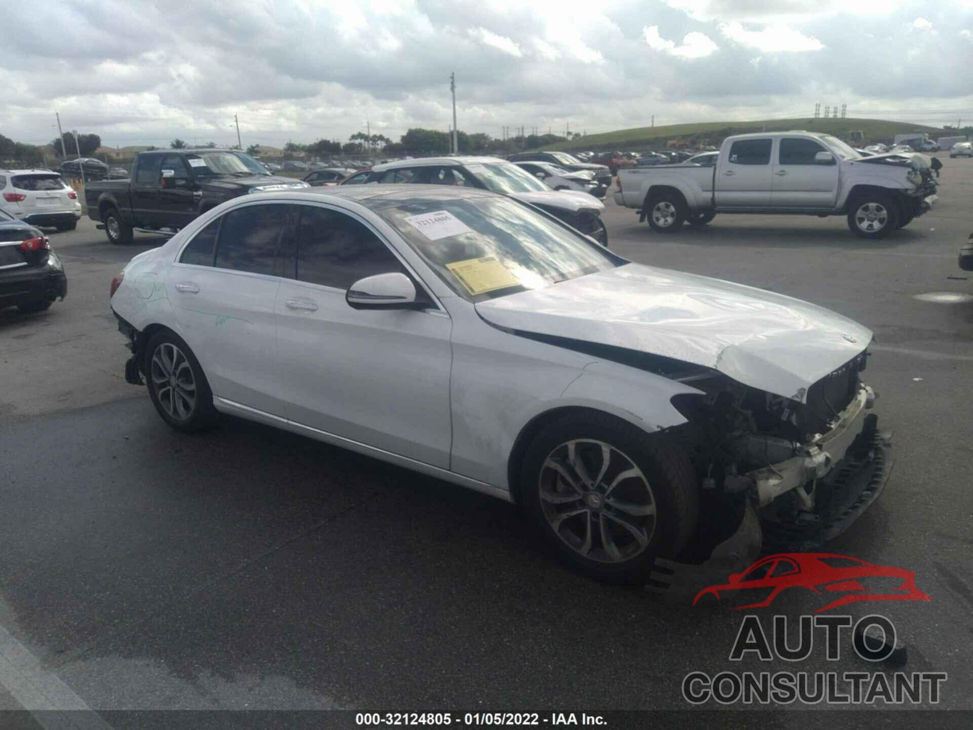 MERCEDES-BENZ C-CLASS 2017 - WDDWF4JB0HR258080