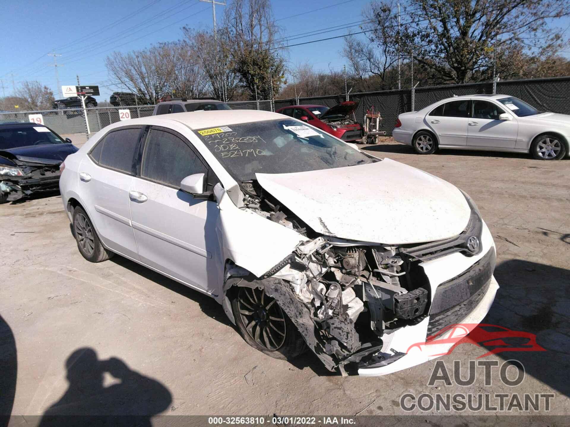 TOYOTA COROLLA 2016 - 5YFBURHE8GP524790