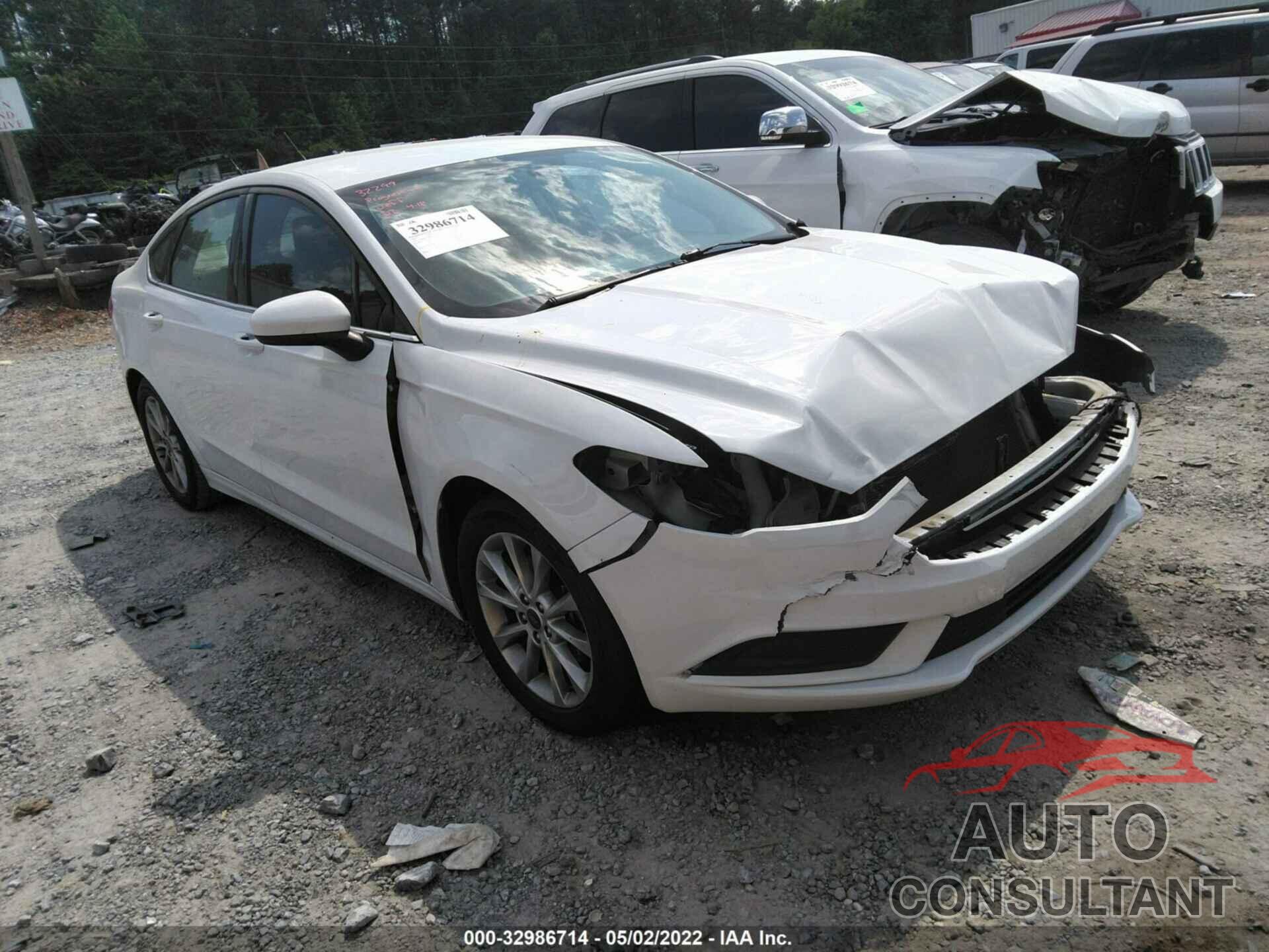 FORD FUSION 2017 - 3FA6P0HD7HR195819