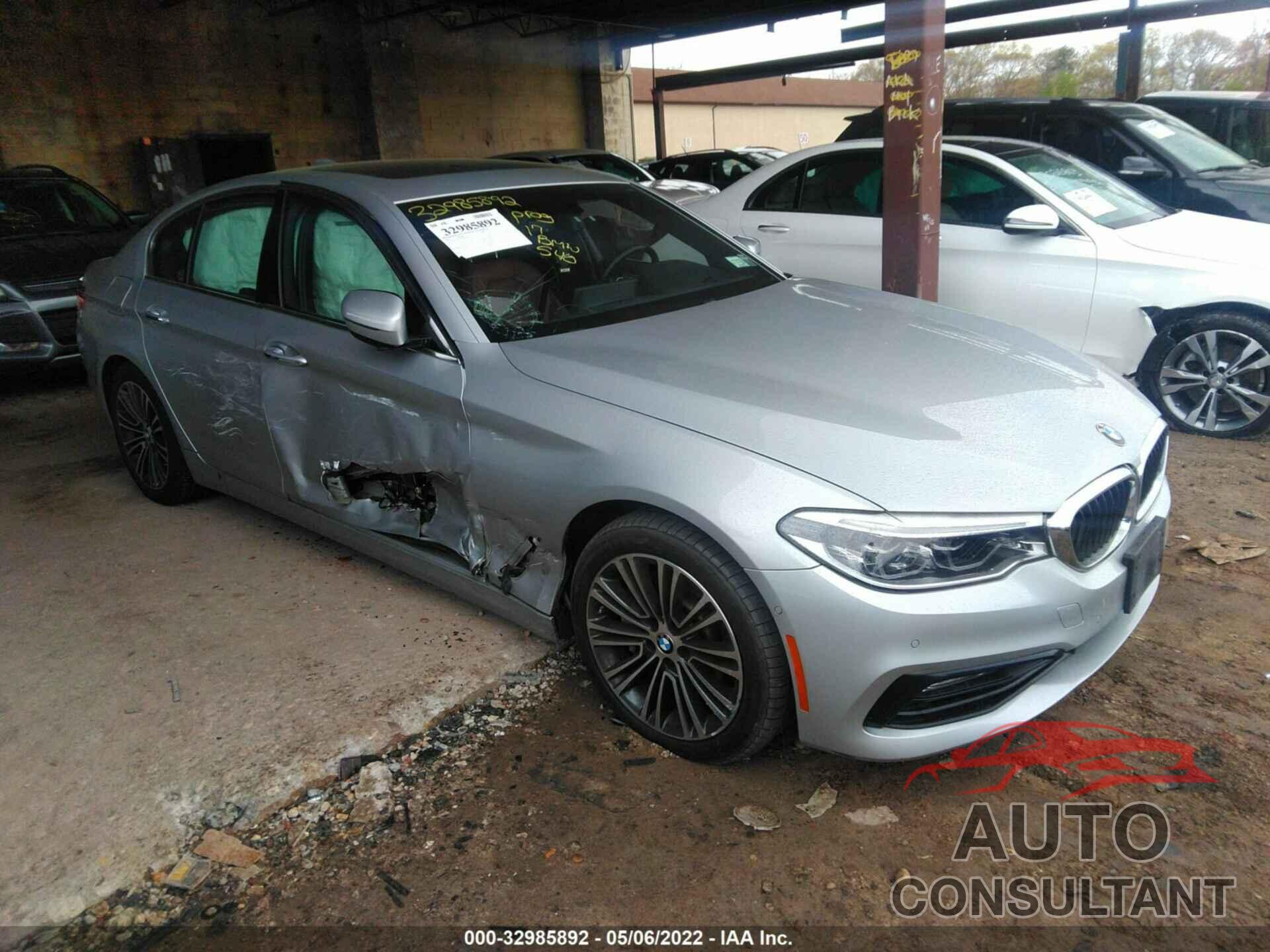 BMW 5 SERIES 2017 - WBAJE7C30HG890794