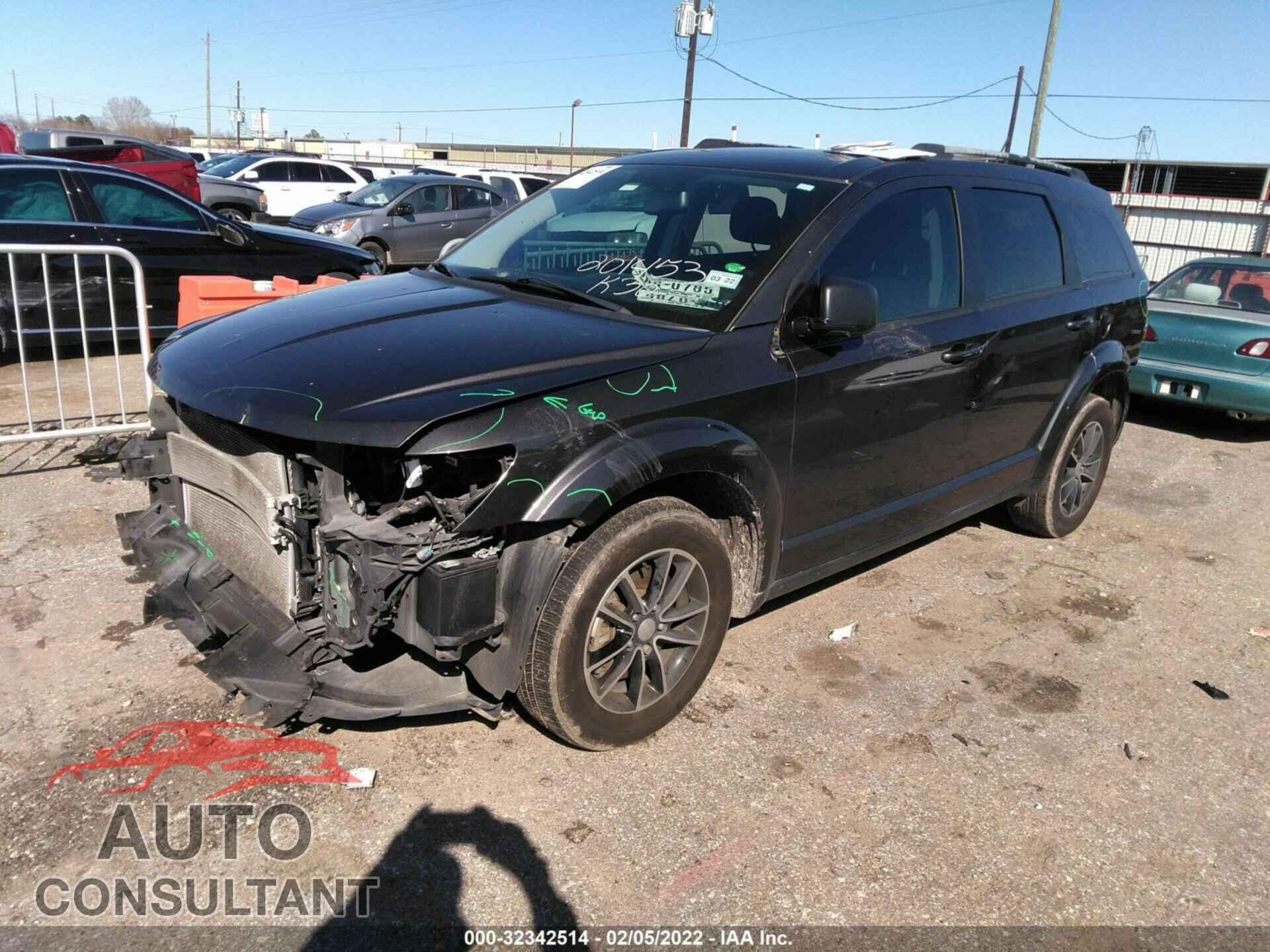 DODGE JOURNEY 2017 - 3C4PDCAB6HT577232