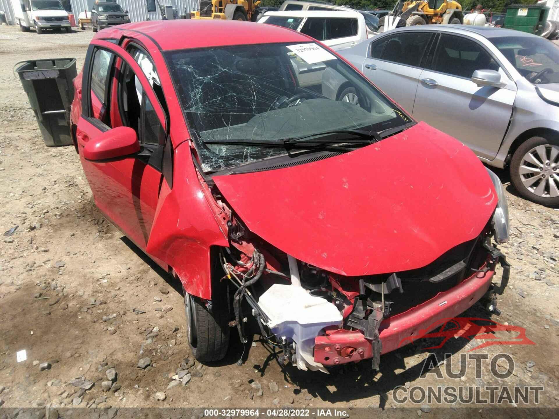 TOYOTA YARIS 2016 - VNKKTUD3XGA065039
