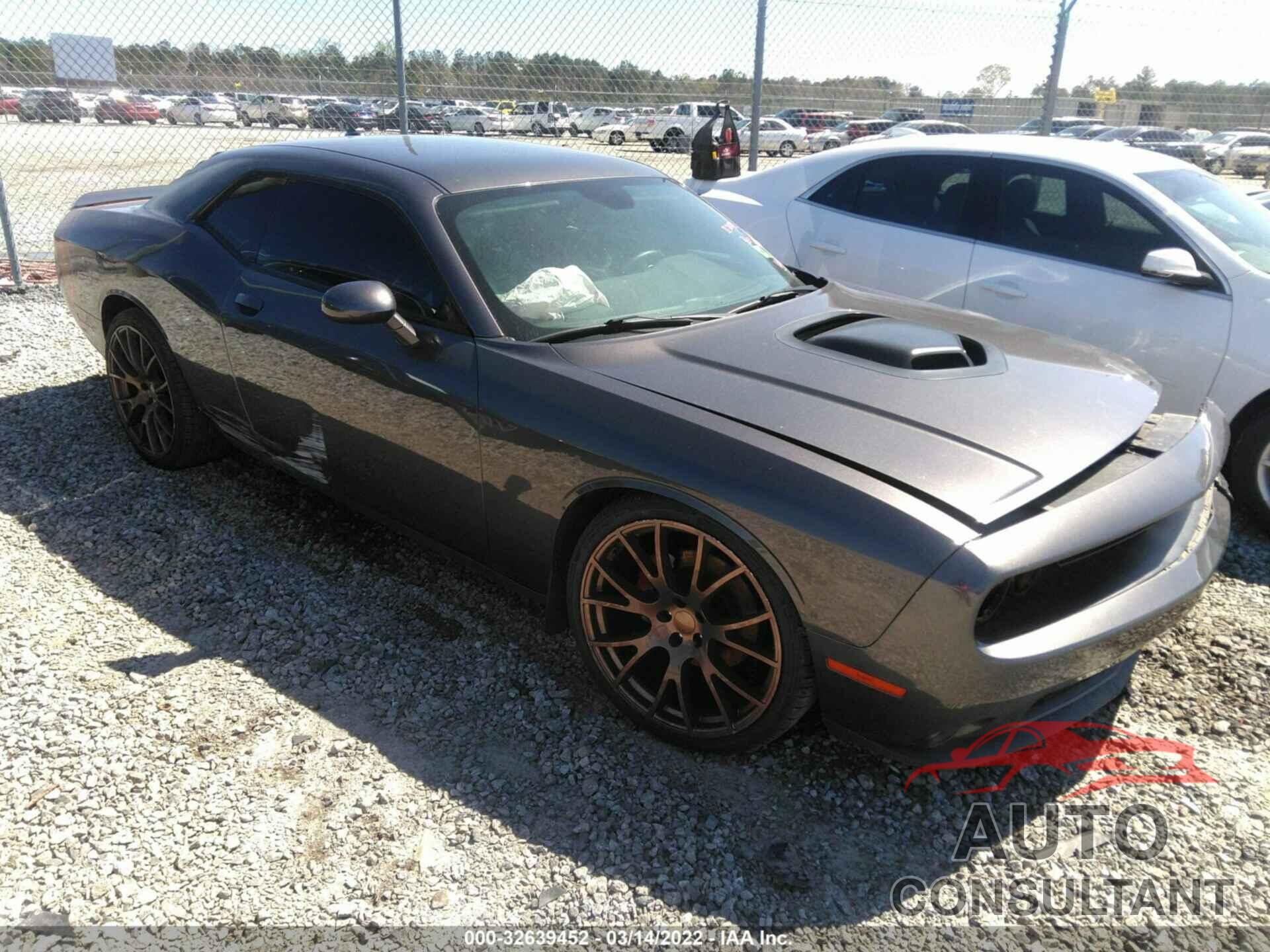 DODGE CHALLENGER 2016 - 2C3CDZBT8GH162319
