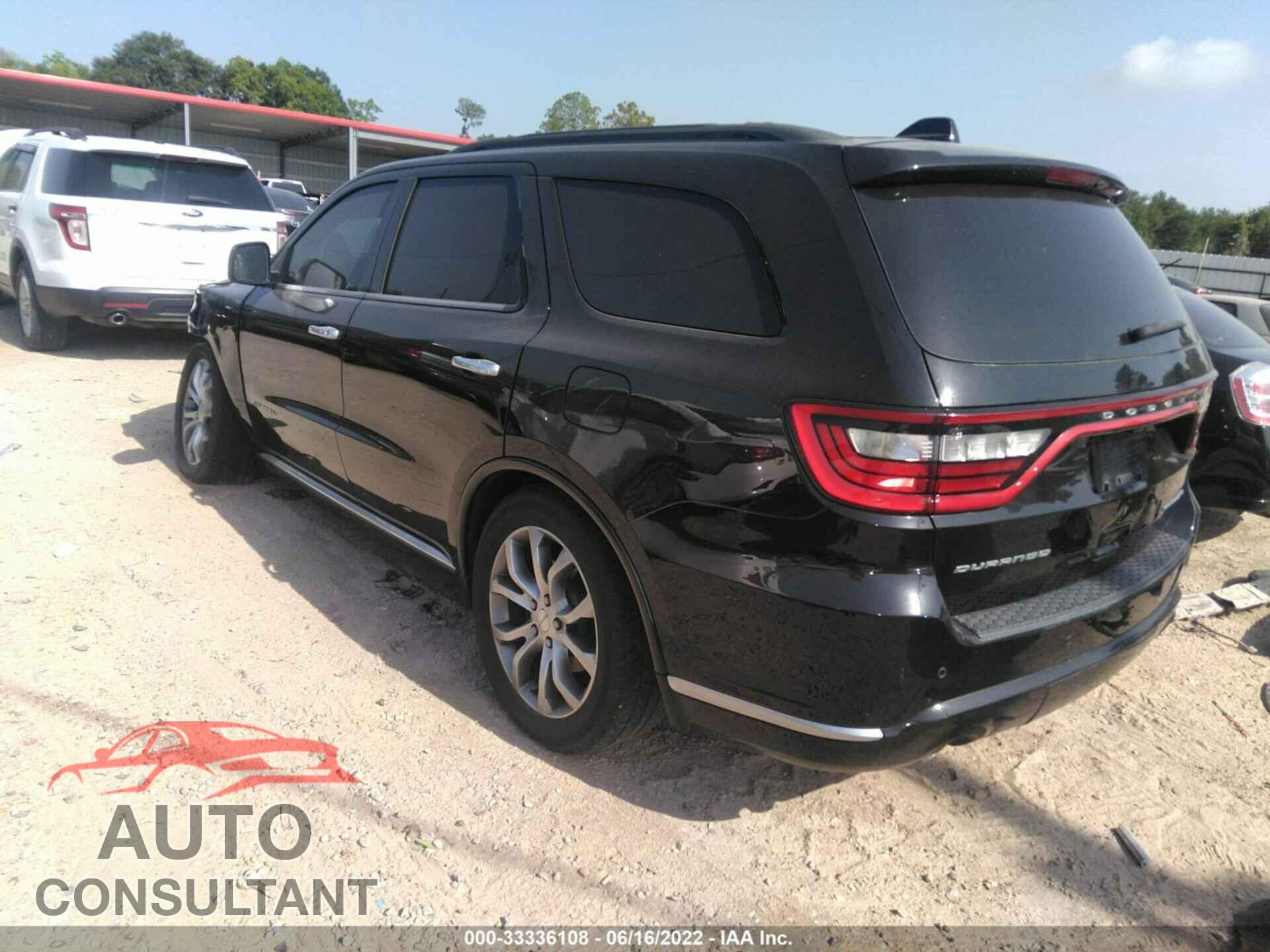 DODGE DURANGO 2017 - 1C4RDHEGXHC690477