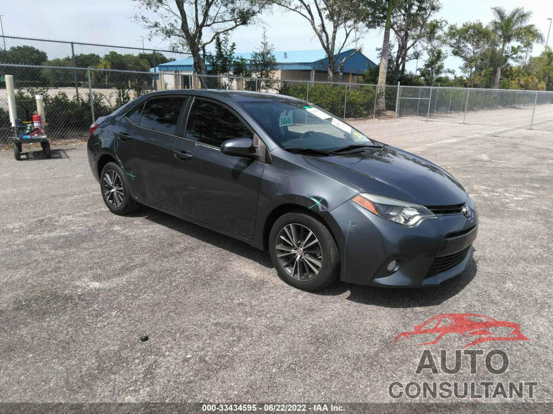TOYOTA COROLLA 2016 - 2T1BURHE5GC570061