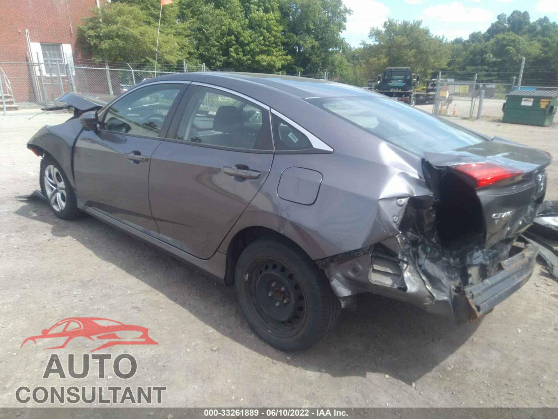 HONDA CIVIC SEDAN 2017 - 19XFC2F58HE218111