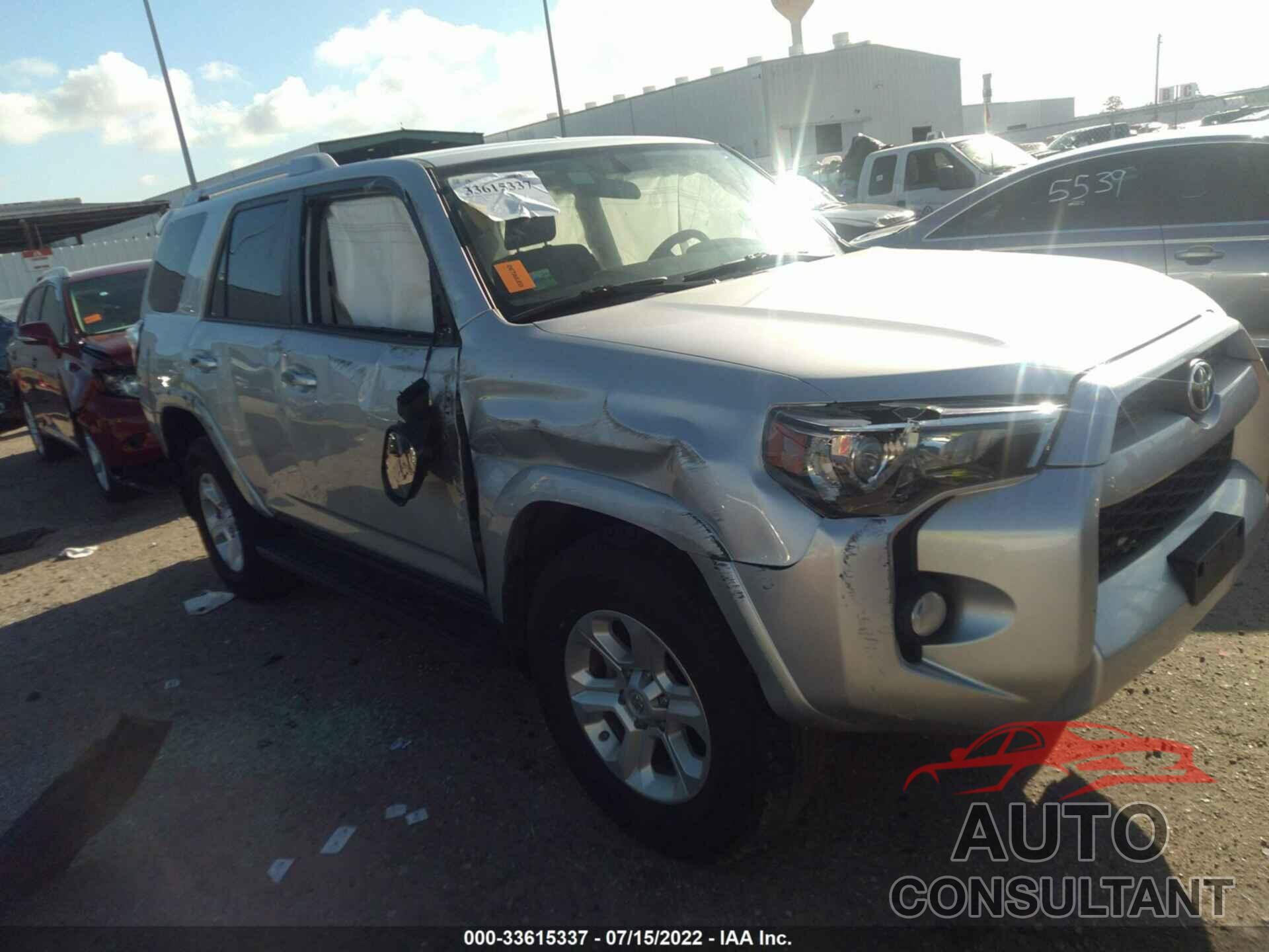 TOYOTA 4RUNNER 2018 - JTEZU5JR5J5166777