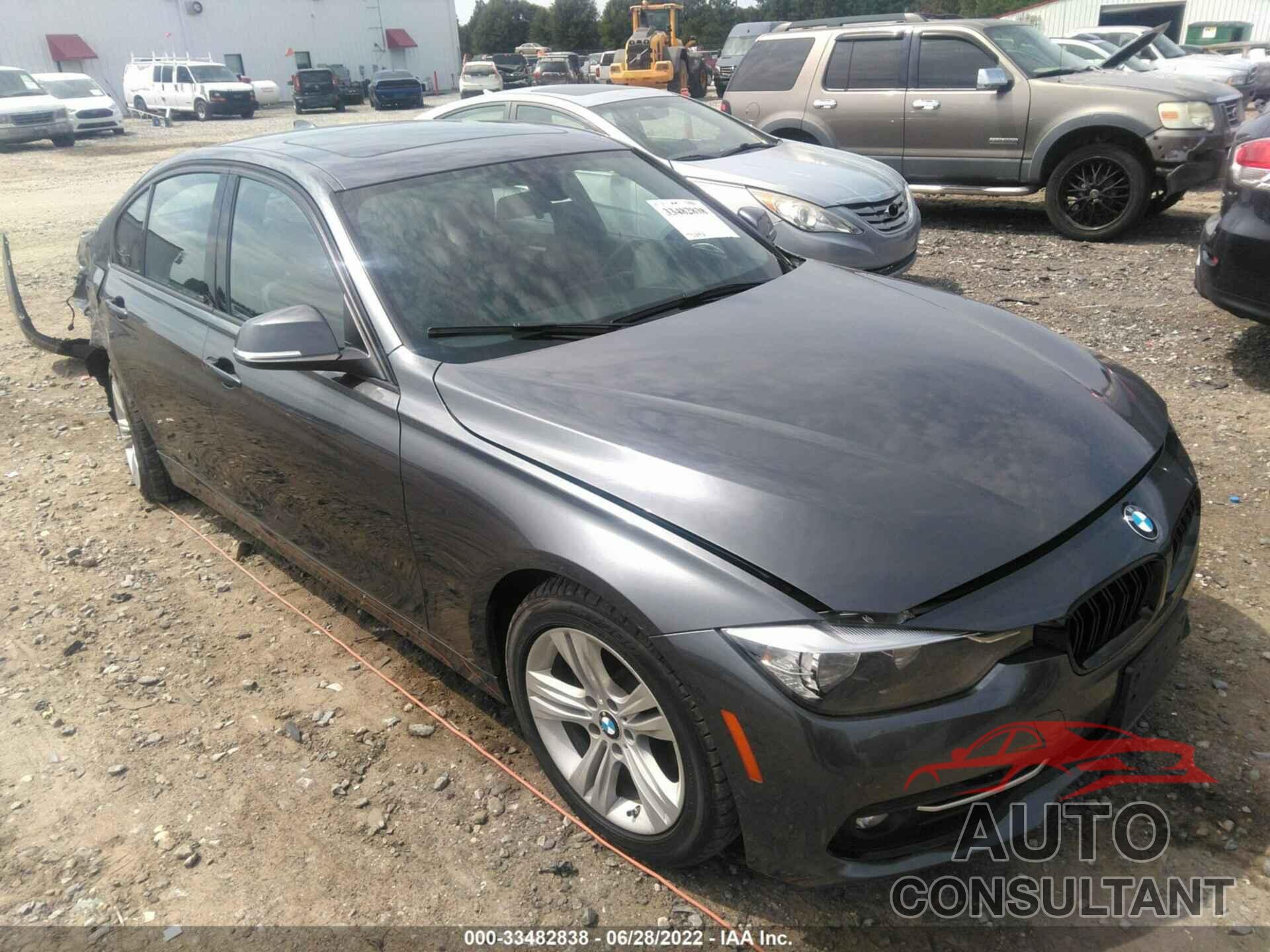 BMW 3 SERIES 2016 - WBA8E3G53GNU00183