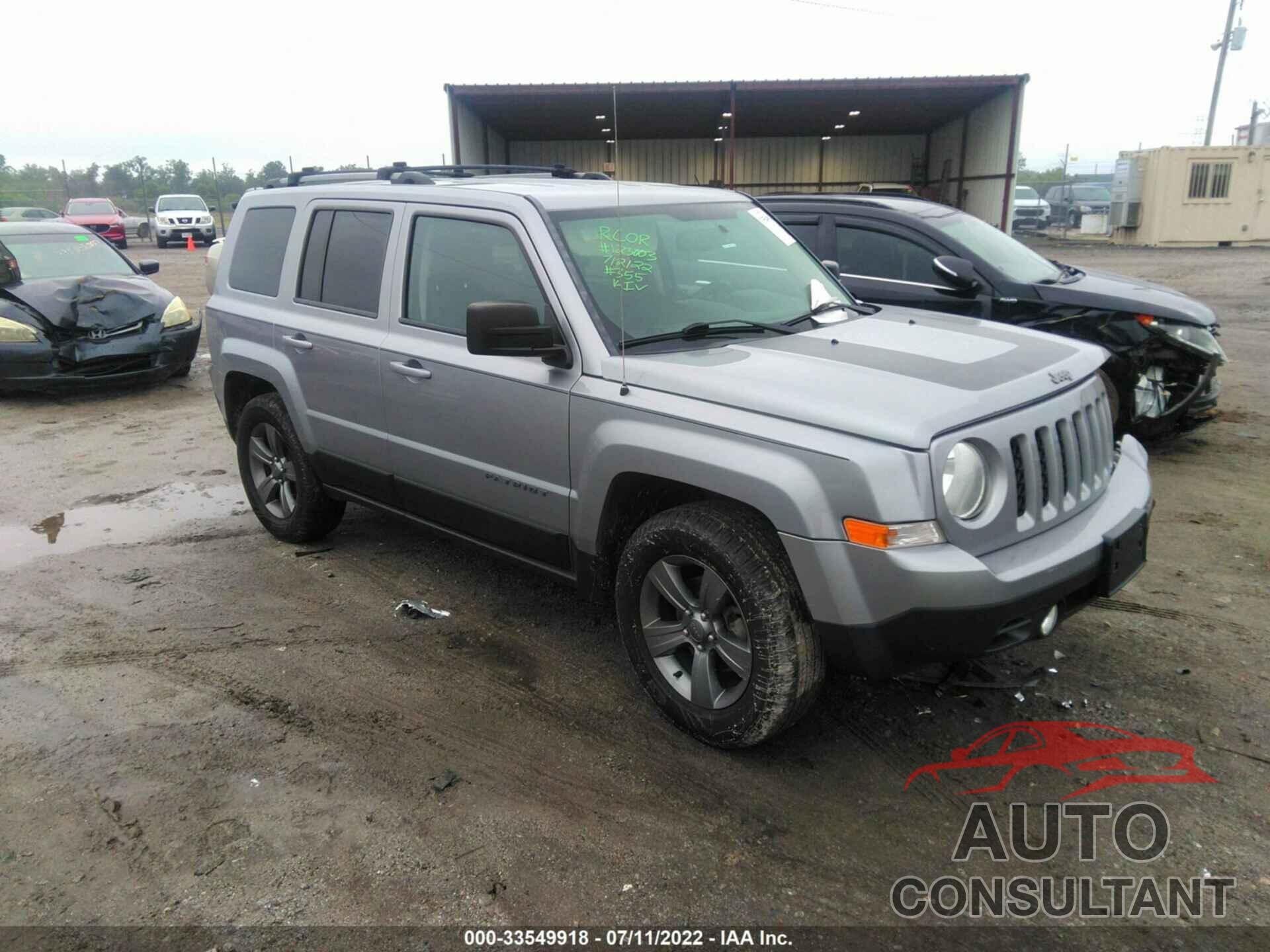 JEEP PATRIOT 2016 - 1C4NJPBA7GD602706