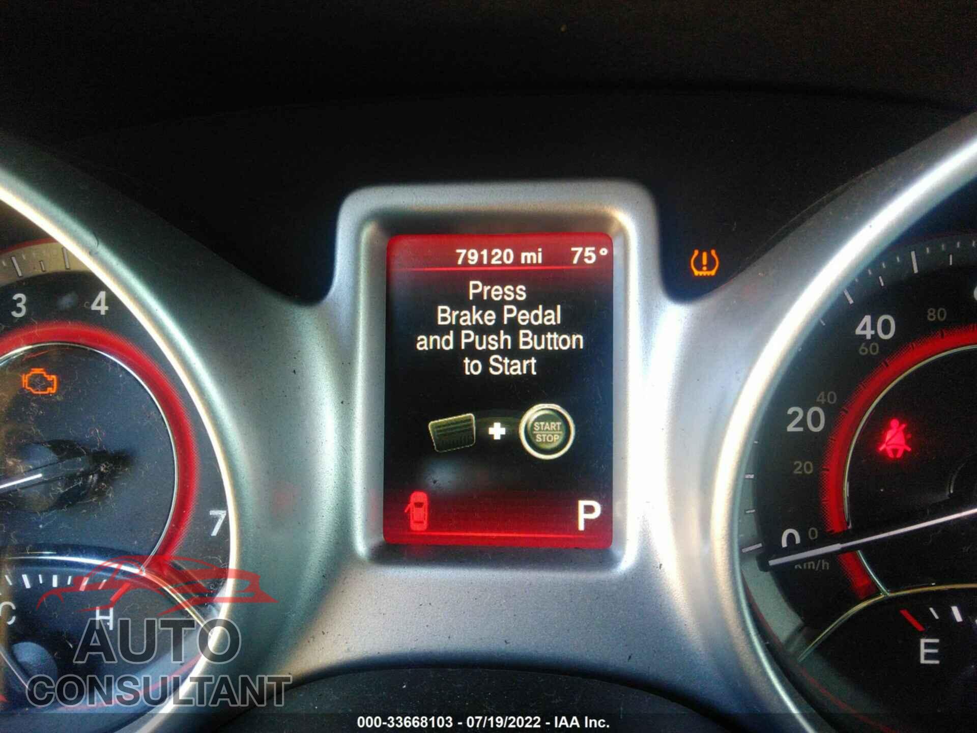 DODGE JOURNEY 2017 - 3C4PDCAB7HT525544