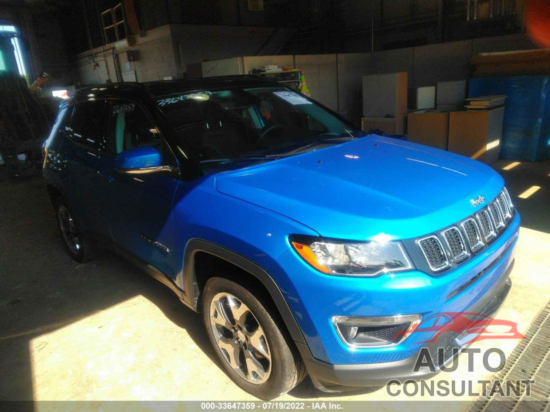 JEEP COMPASS 2019 - 3C4NJDCB5KT639696