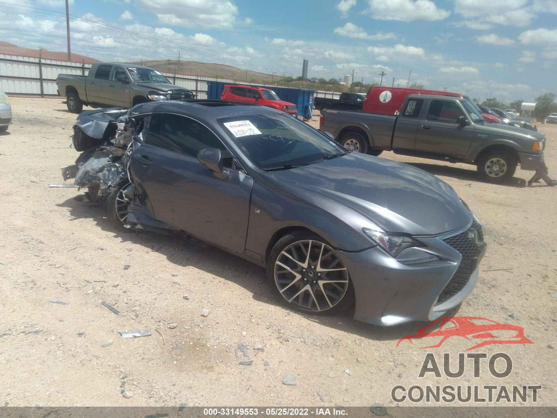 LEXUS RC 350 2016 - JTHHE5BC2G5013725