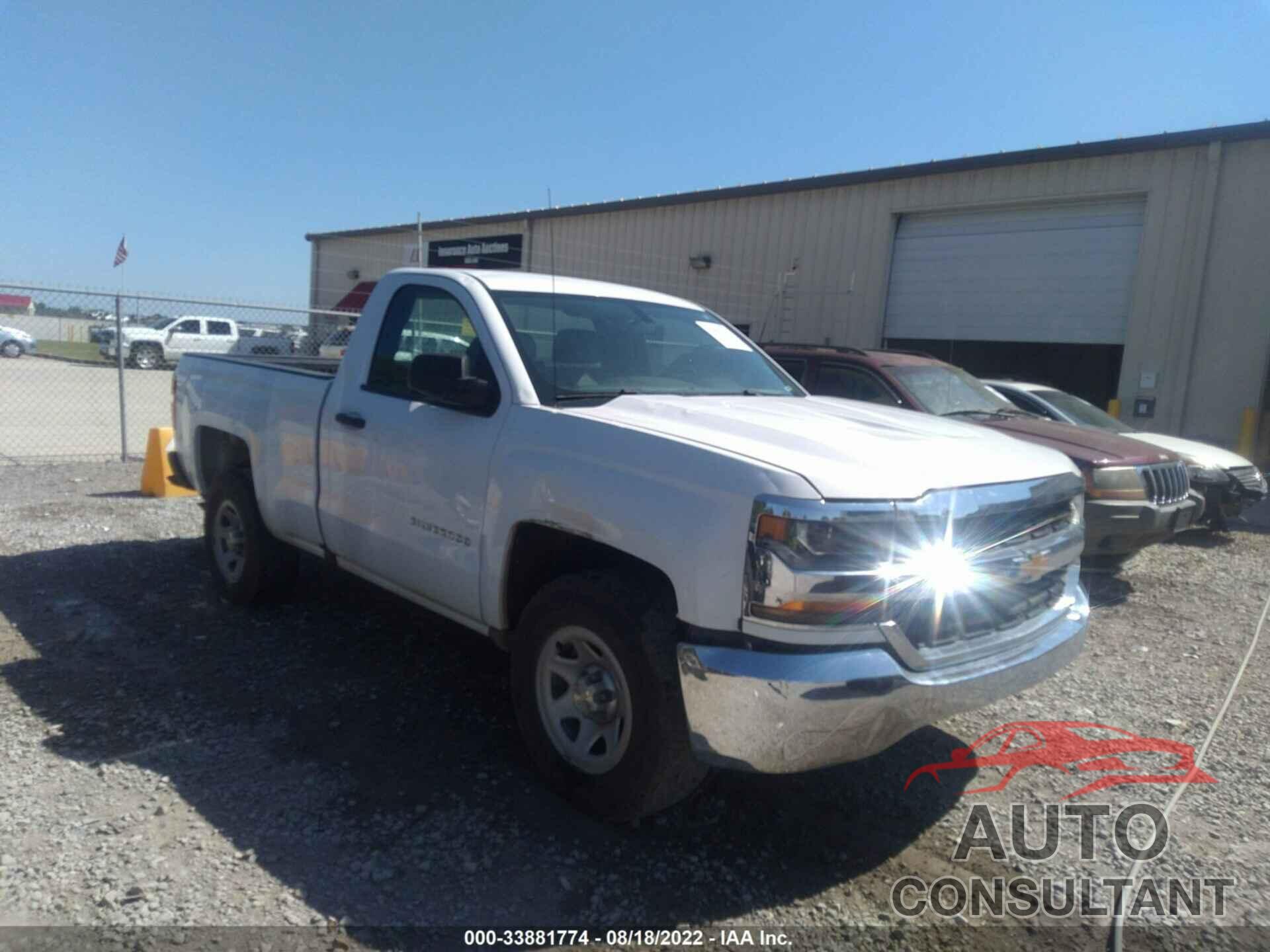 CHEVROLET SILVERADO 1500 2017 - 1GCNCNEH5HZ194346