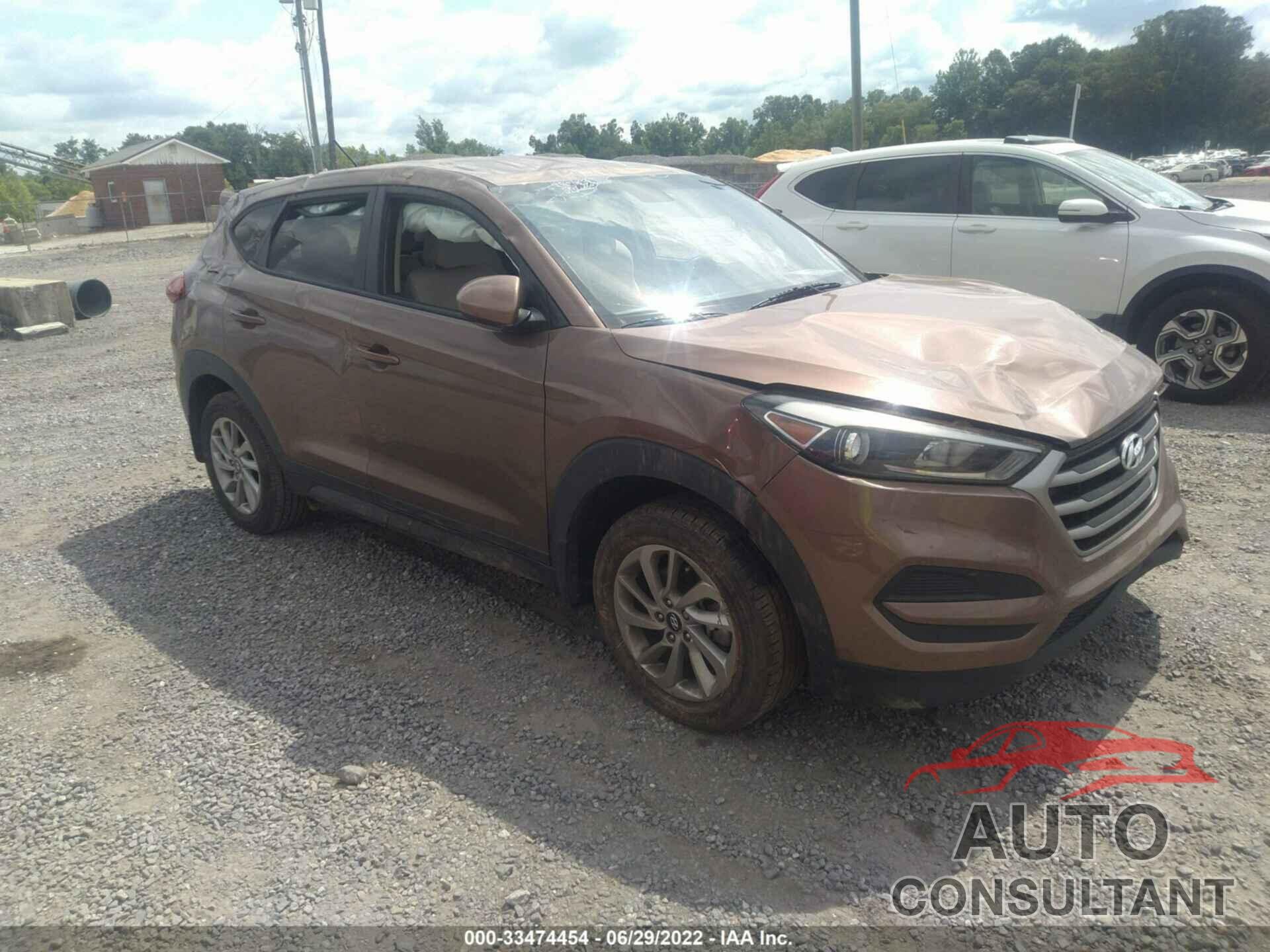HYUNDAI TUCSON 2017 - KM8J23A4XHU337583