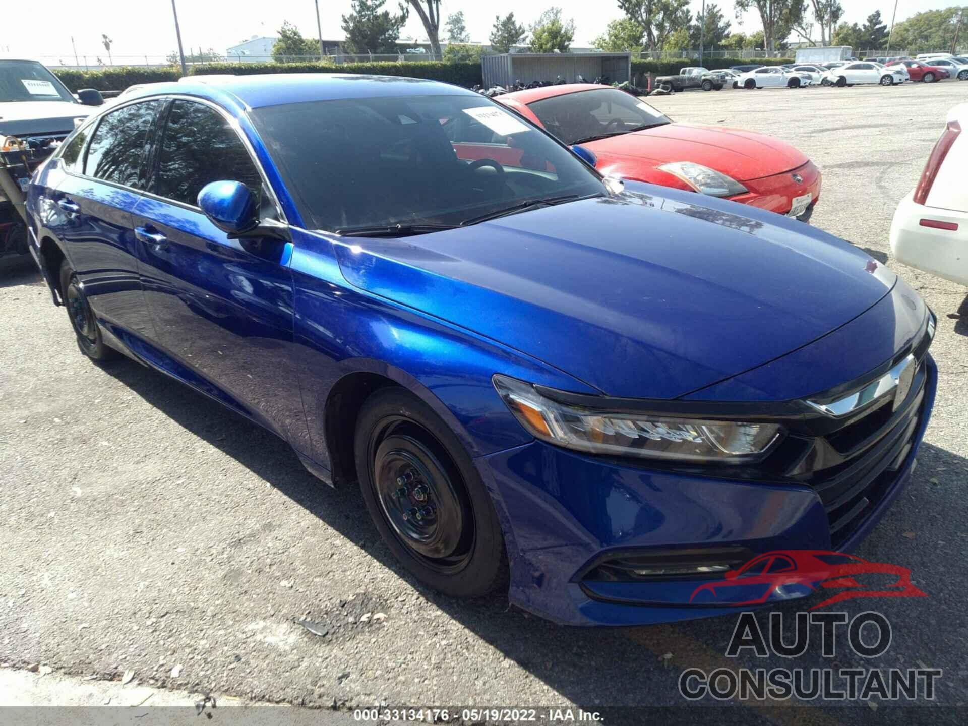 HONDA ACCORD SEDAN 2018 - 1HGCV1F32JA104038