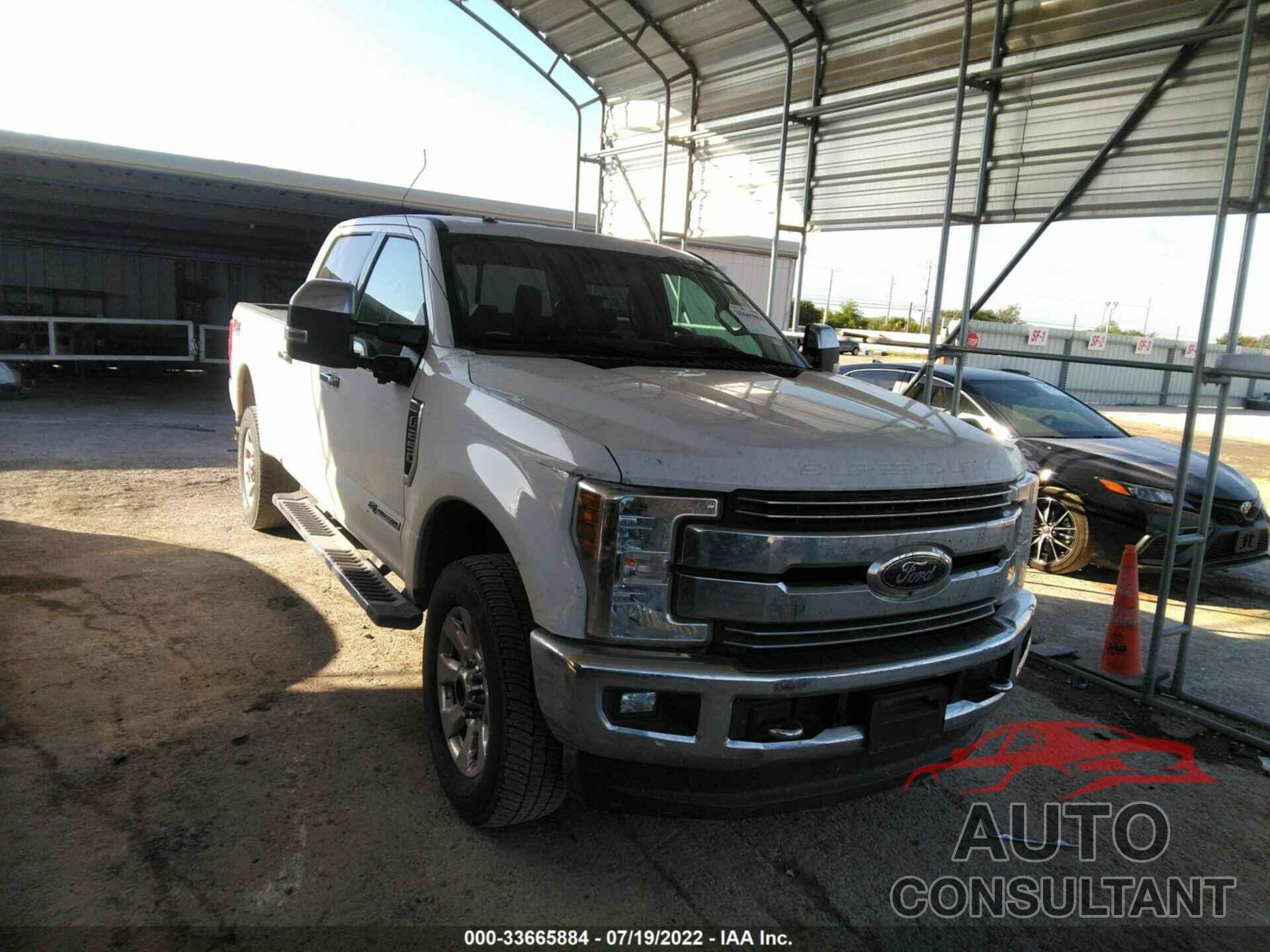 FORD SUPER DUTY F-250 SRW 2019 - 1FT7W2BT7KEE52856