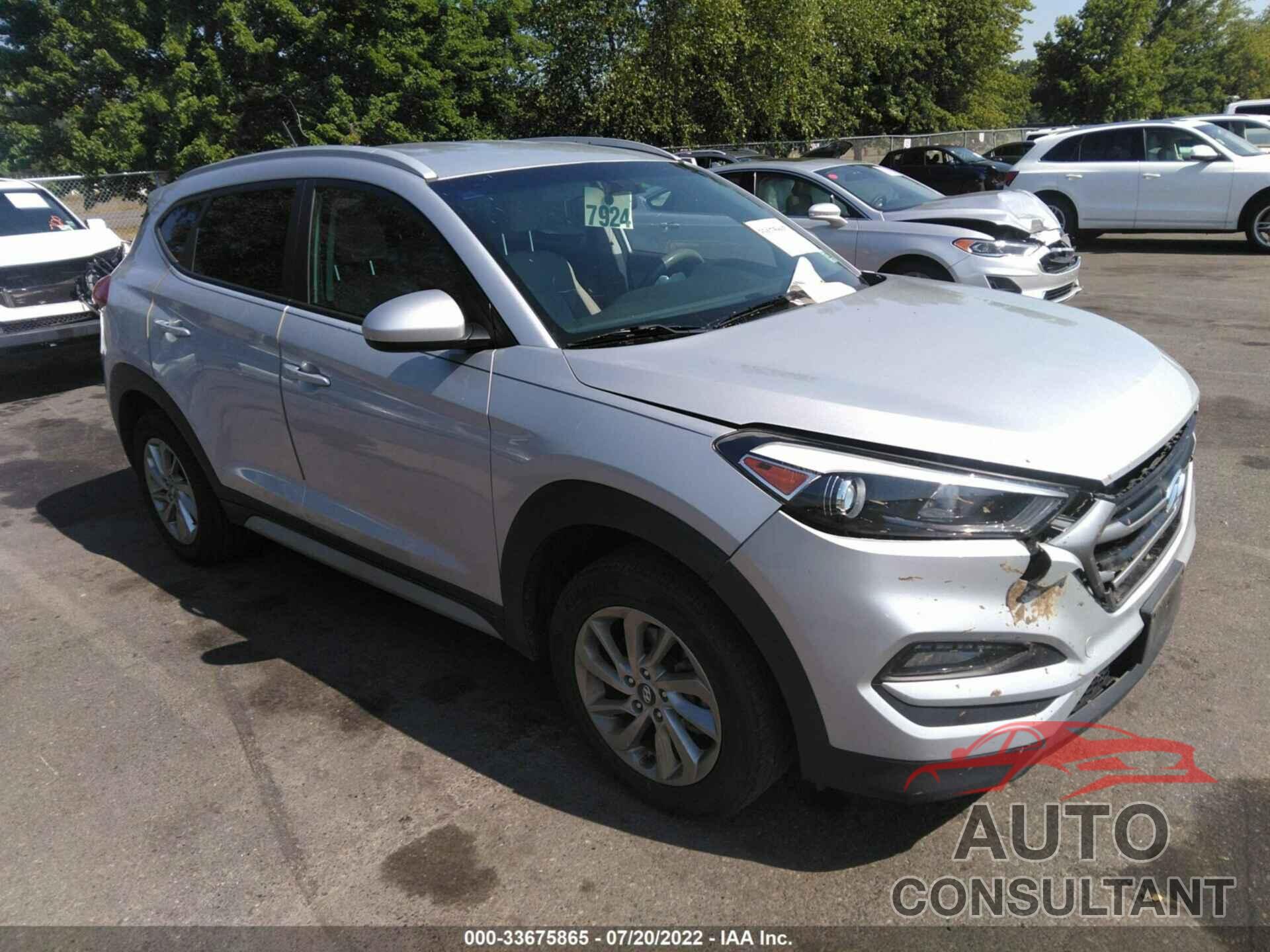HYUNDAI TUCSON 2017 - KM8J3CA45HU475478
