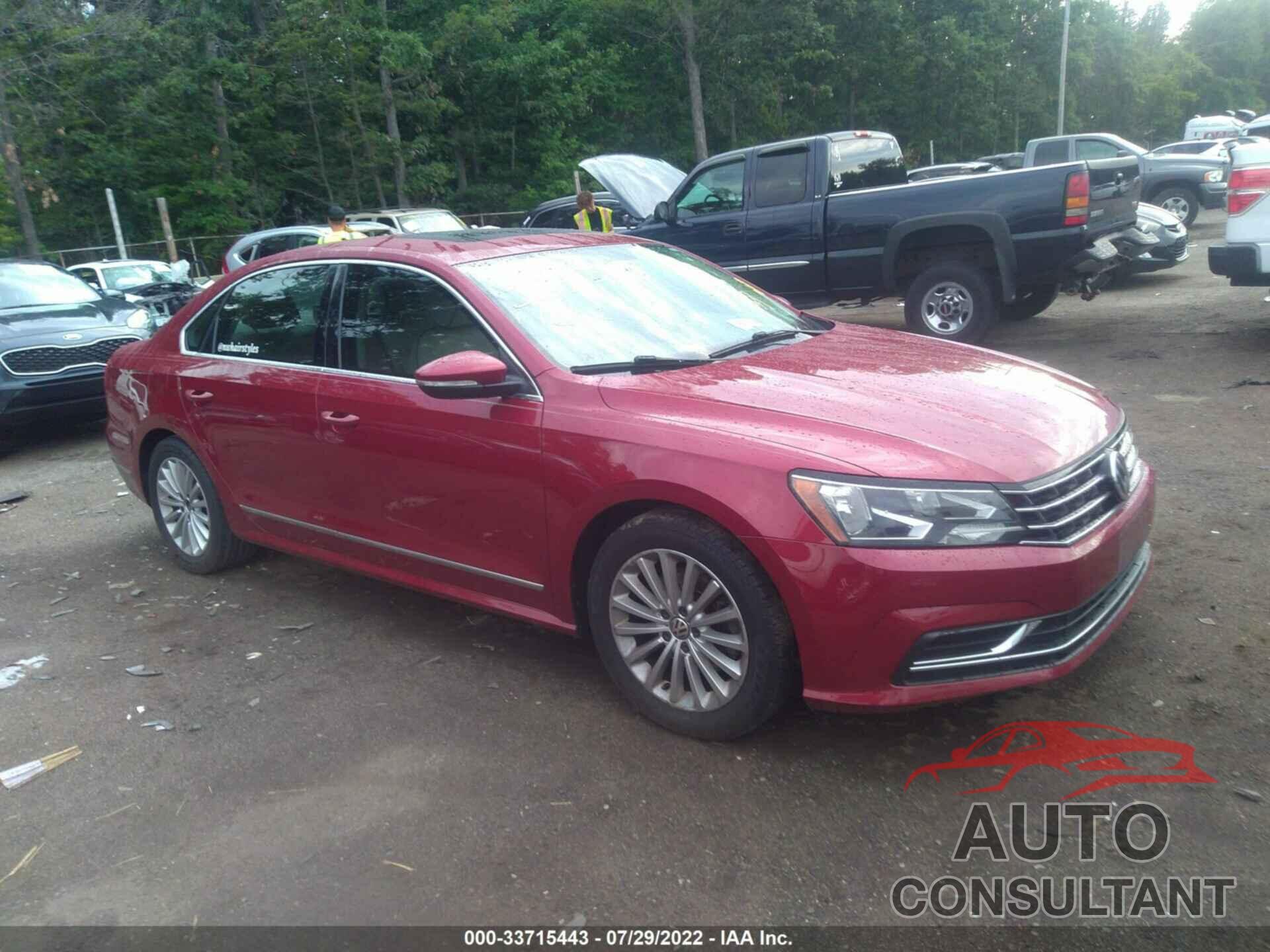 VOLKSWAGEN PASSAT 2016 - 1VWBS7A33GC010516