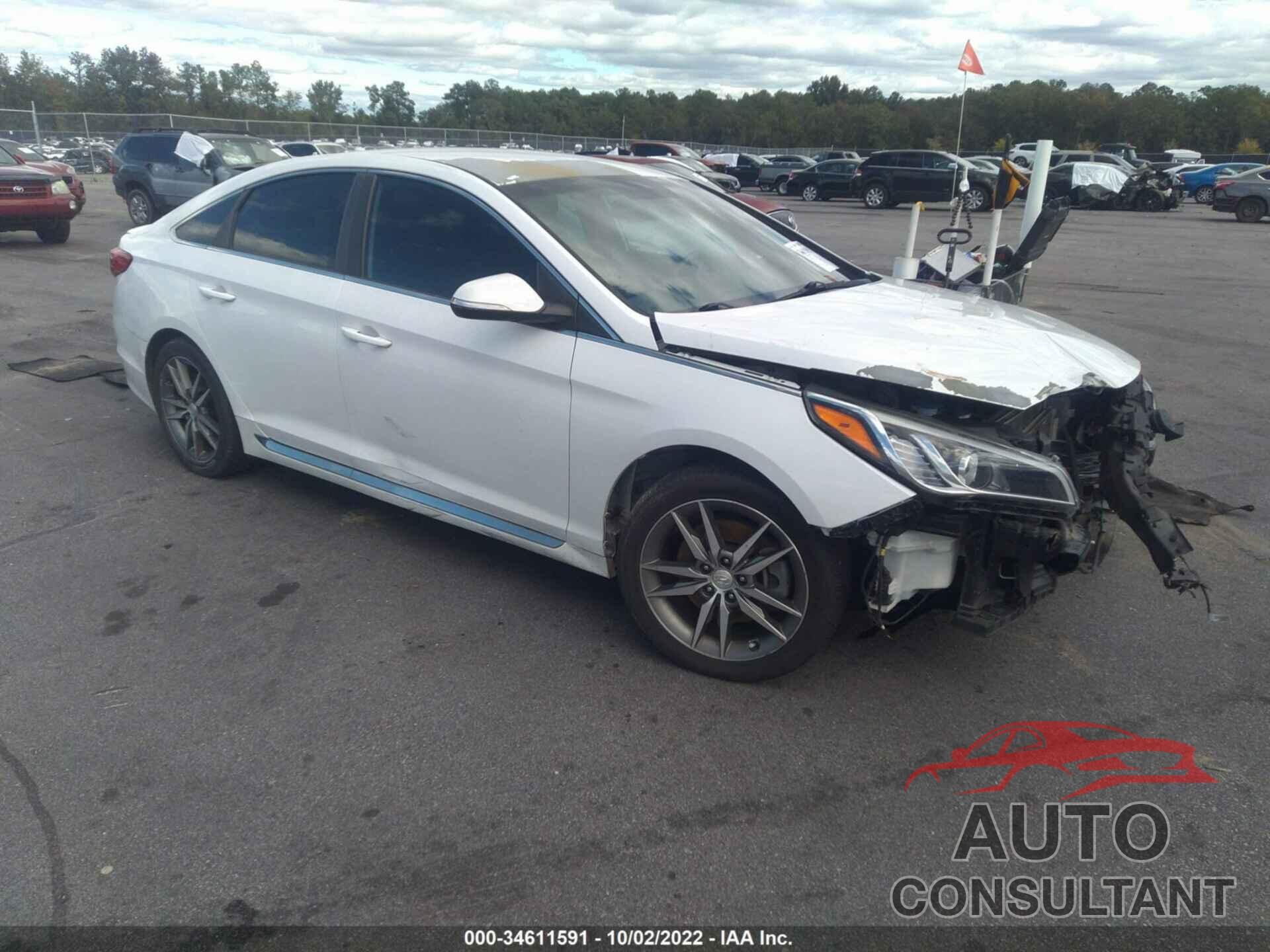 HYUNDAI SONATA 2017 - 5NPE34ABXHH458874