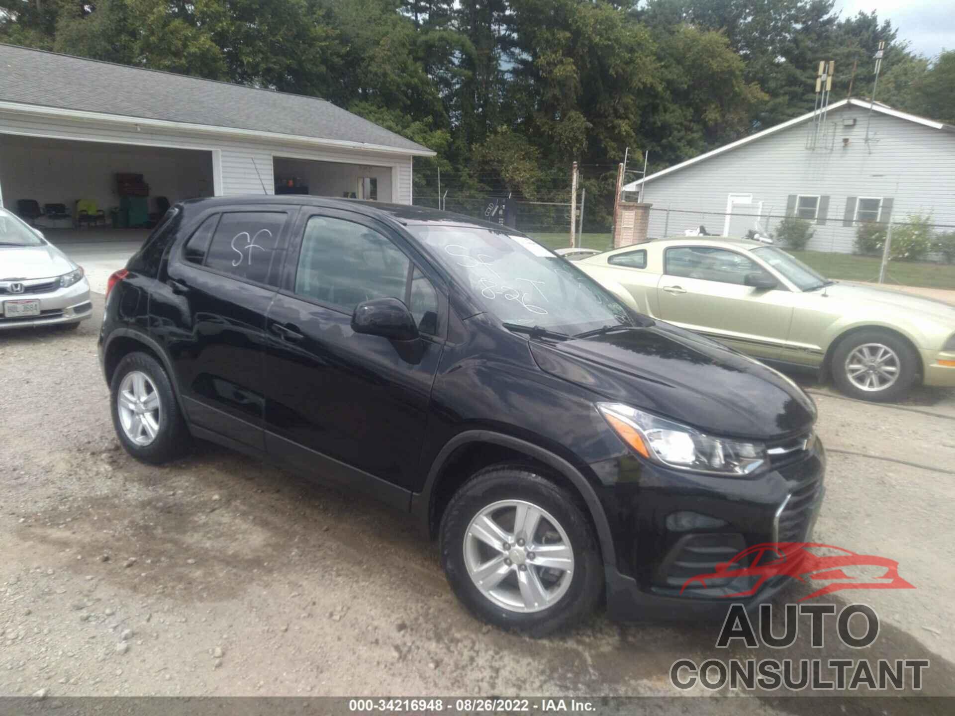 CHEVROLET TRAX 2020 - 3GNCJKSB6LL120923