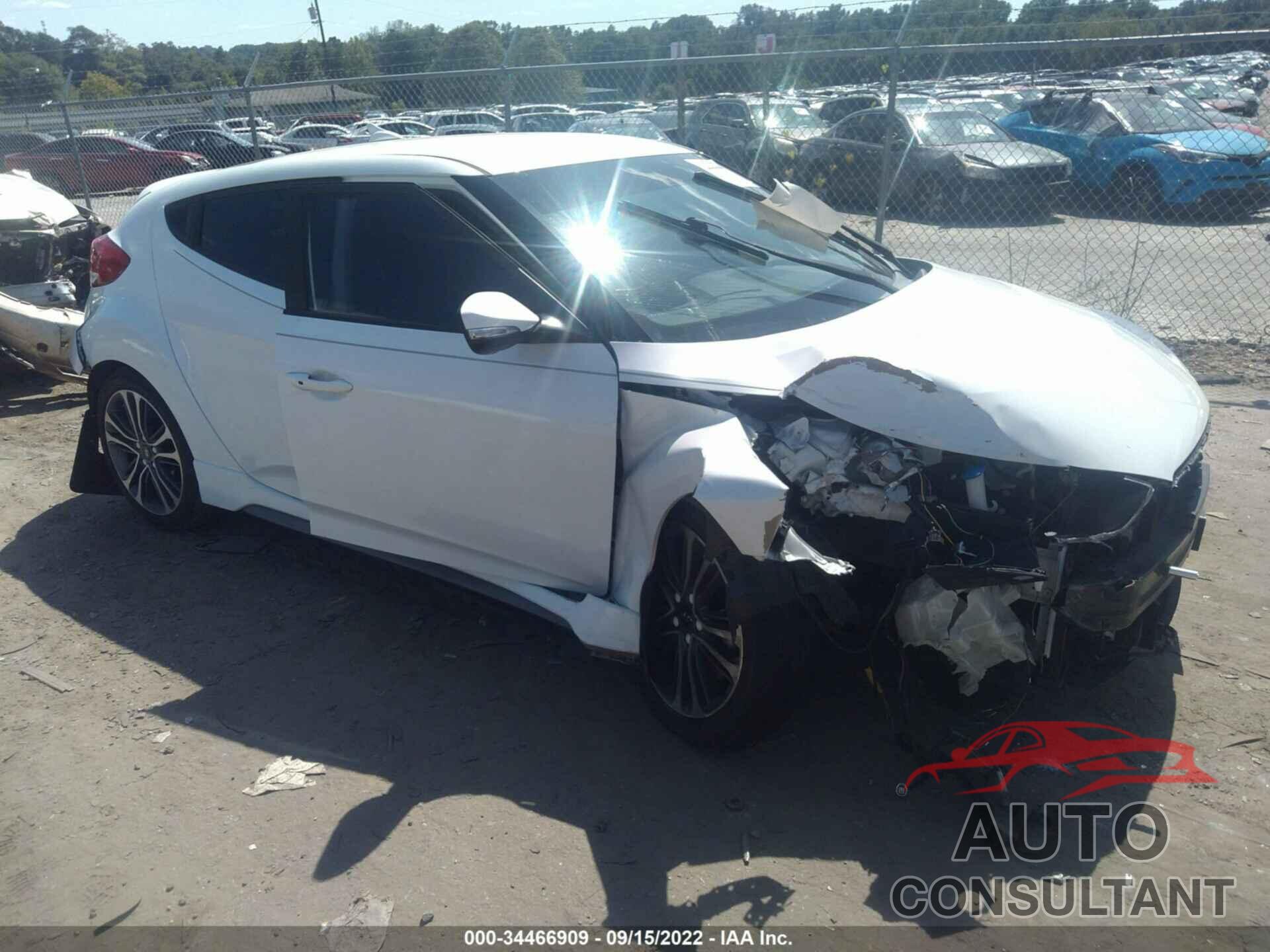 HYUNDAI VELOSTER 2016 - KMHTC6AE5GU299677