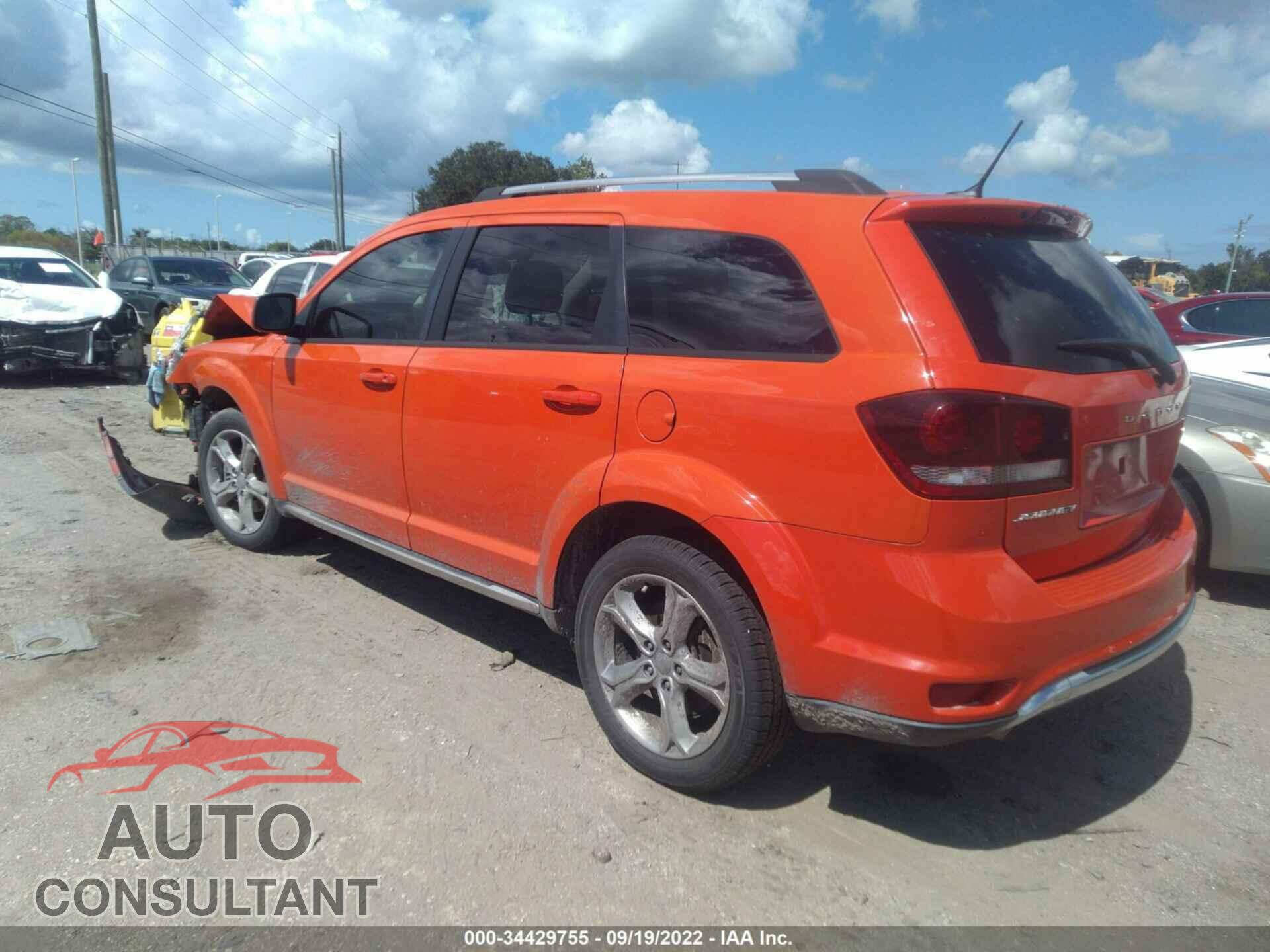 DODGE JOURNEY 2017 - 3C4PDCGG7HT566372