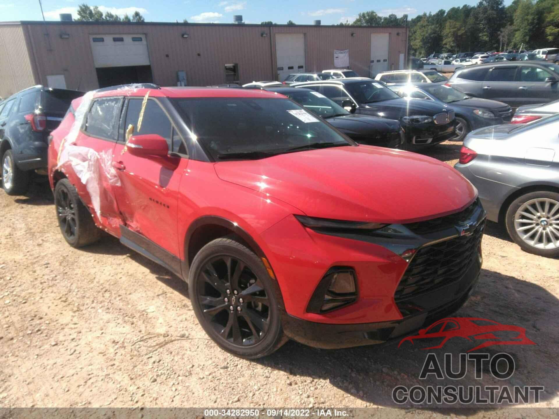 CHEVROLET BLAZER 2019 - 3GNKBERS8KS686229