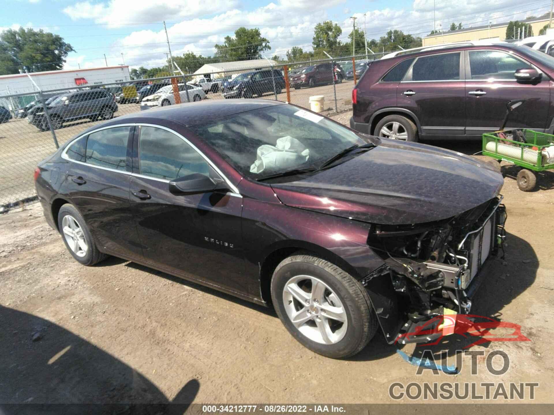 CHEVROLET MALIBU 2020 - 1G1ZB5ST3LF083858