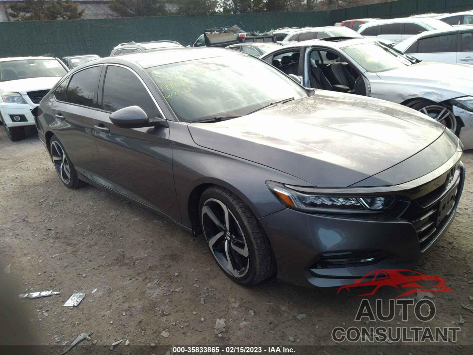 HONDA ACCORD SEDAN 2019 - 1HGCV1F32KA018522