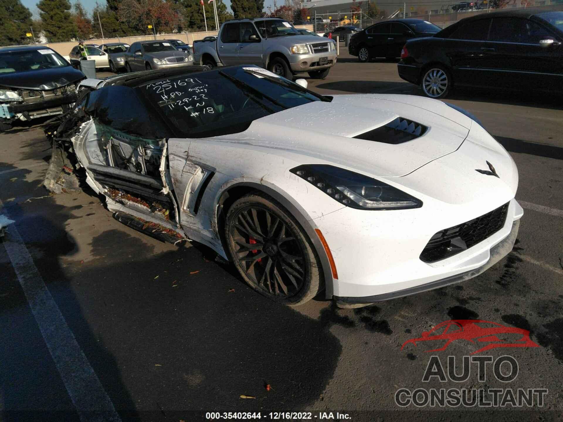 CHEVROLET CORVETTE 2017 - 1G1YN2D68H5605700