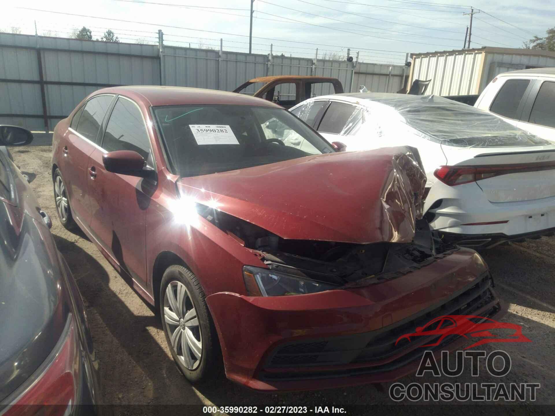 VOLKSWAGEN JETTA 2017 - 3VW2B7AJ5HM346067